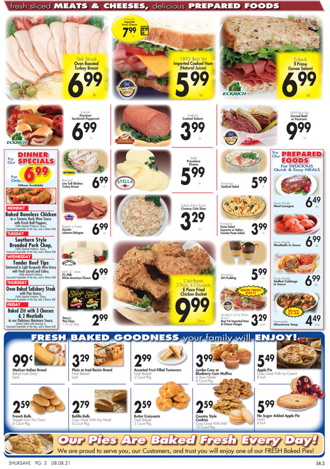 Gerrity's Supermarkets Ad from 08/08/2021