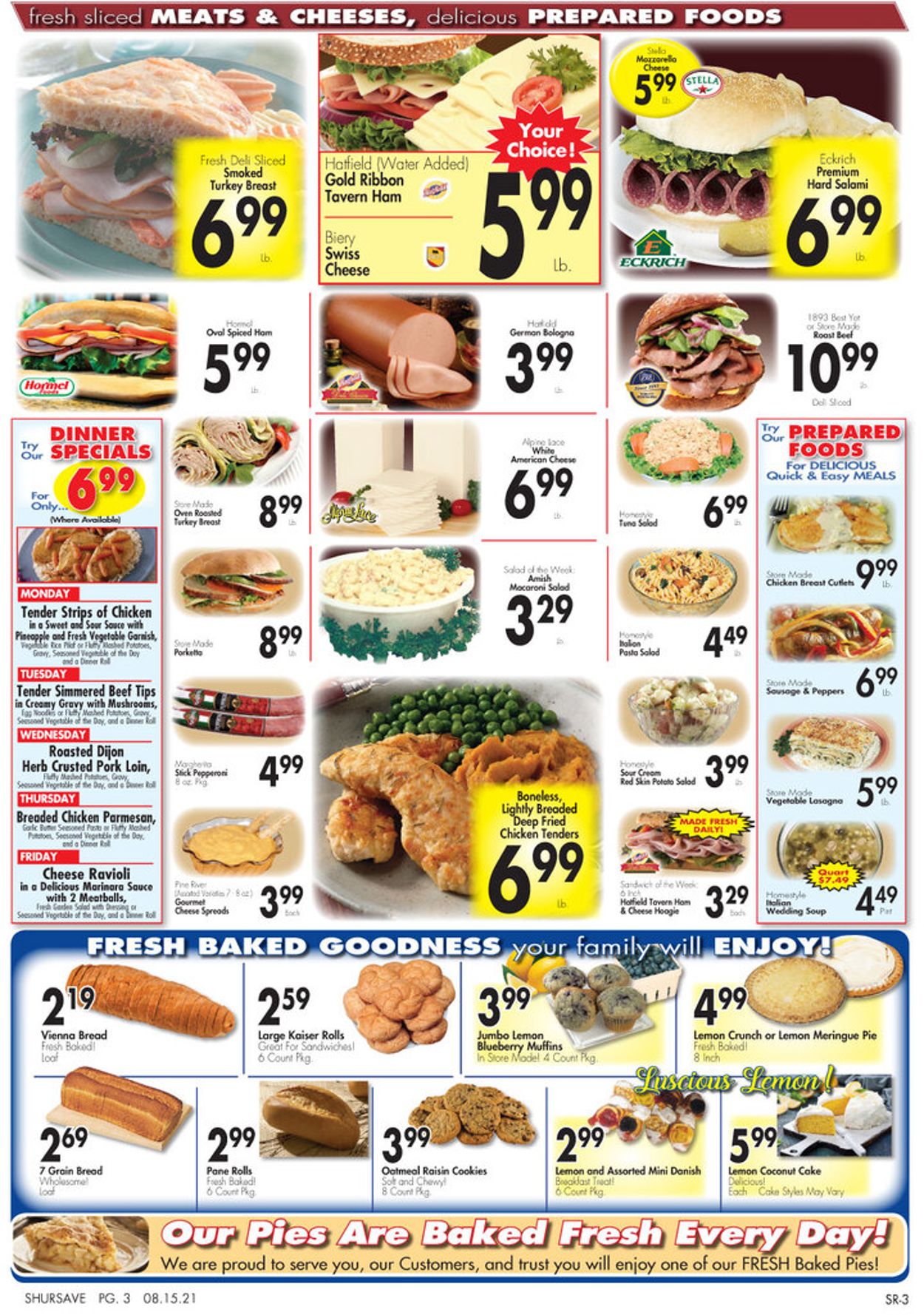 Gerrity's Supermarkets Ad from 08/15/2021