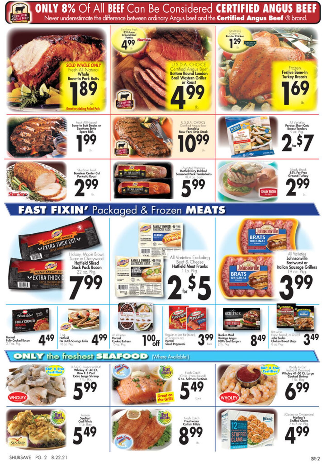 Gerrity's Supermarkets Ad from 08/22/2021