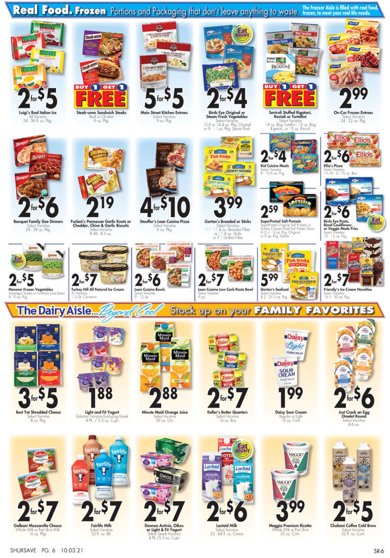 Gerrity's Supermarkets Ad from 10/03/2021