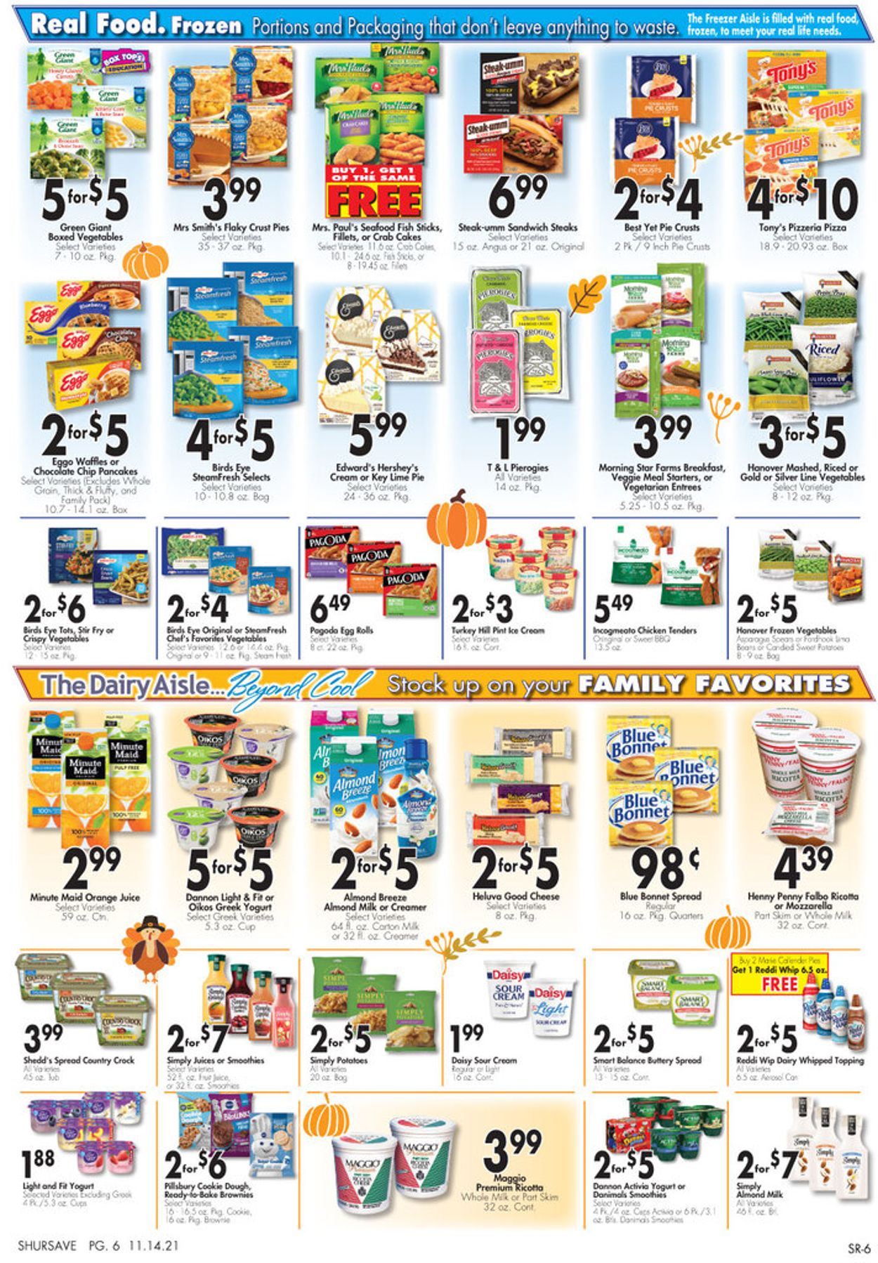 Gerrity's Supermarkets Ad from 11/14/2021