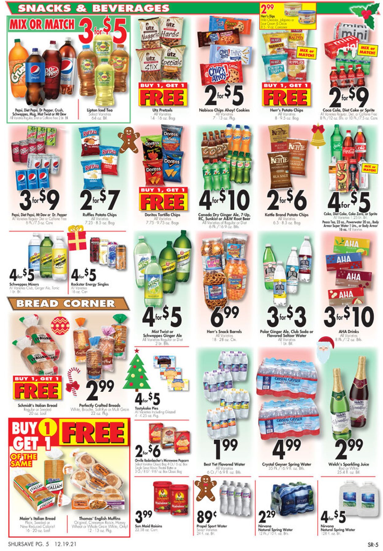 Gerrity's Supermarkets Ad from 12/19/2021