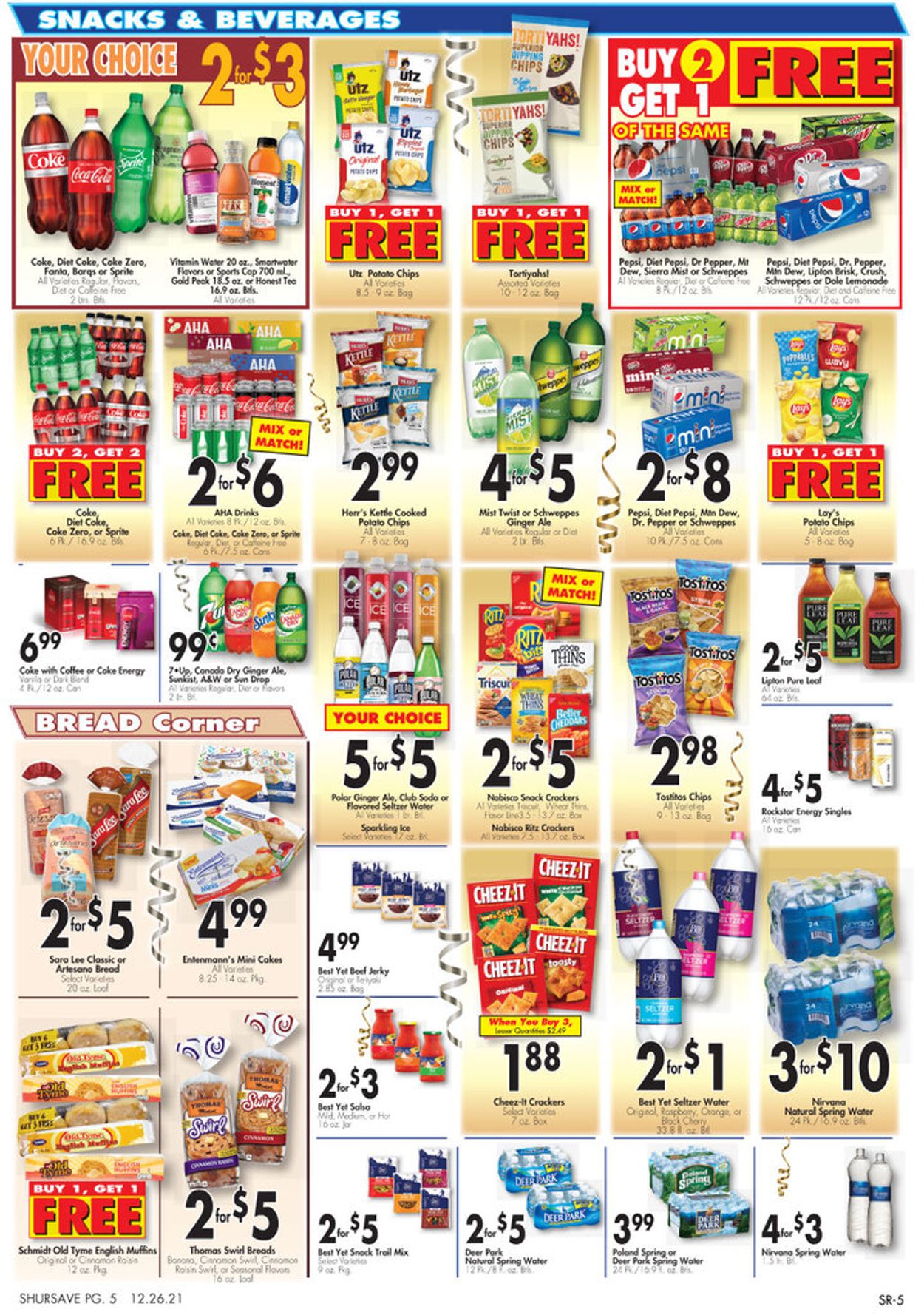 Gerrity's Supermarkets Ad from 12/26/2021