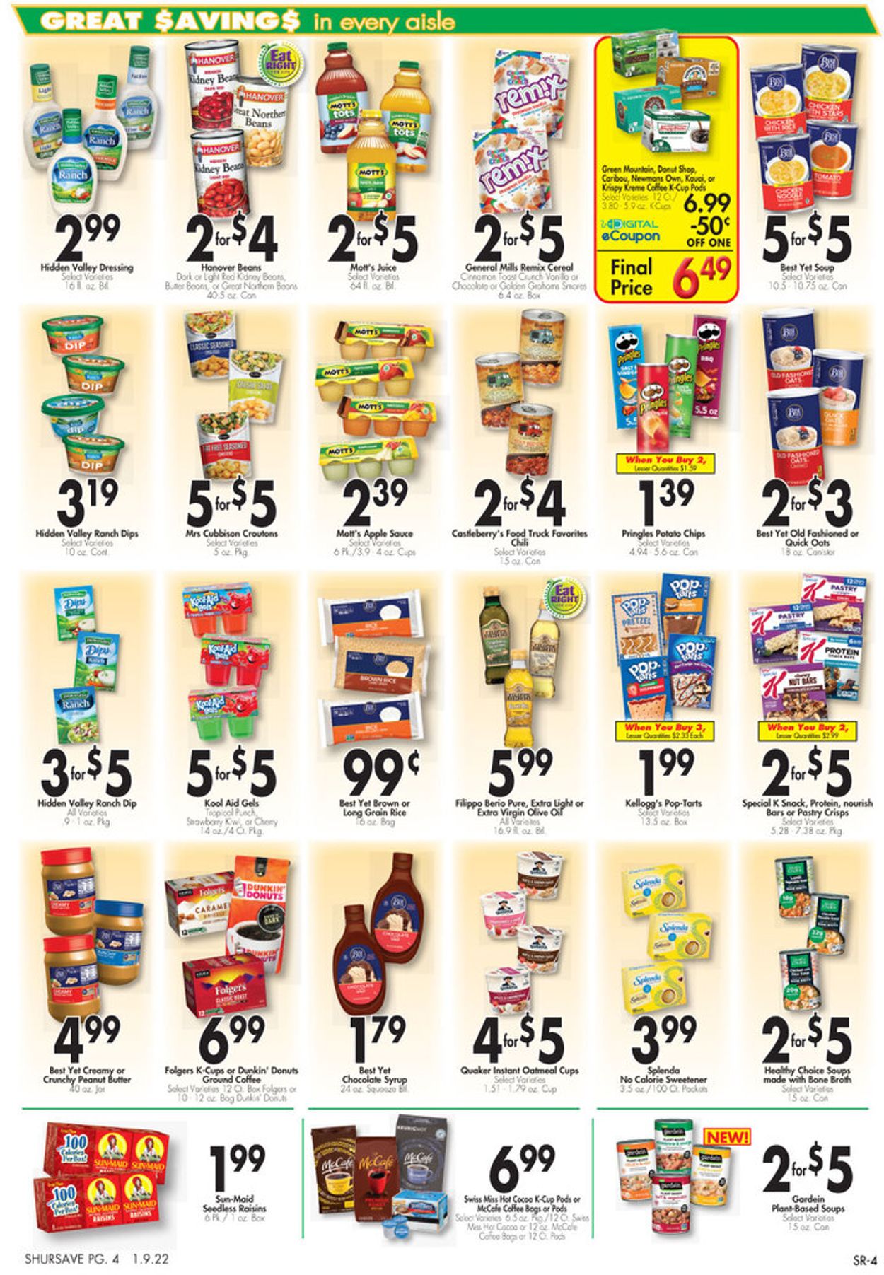 Gerrity's Supermarkets Ad from 01/09/2022