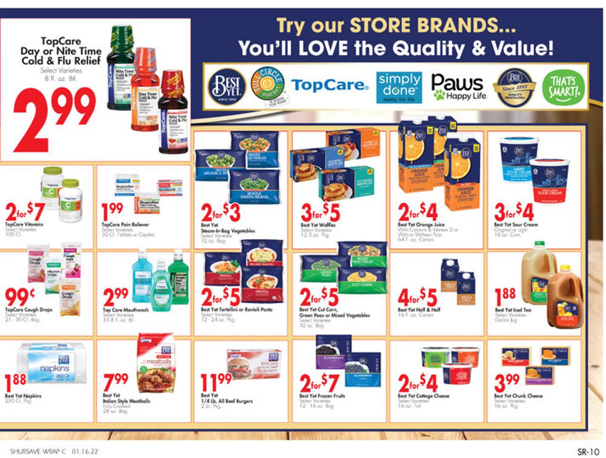 Gerrity's Supermarkets Ad from 01/16/2022