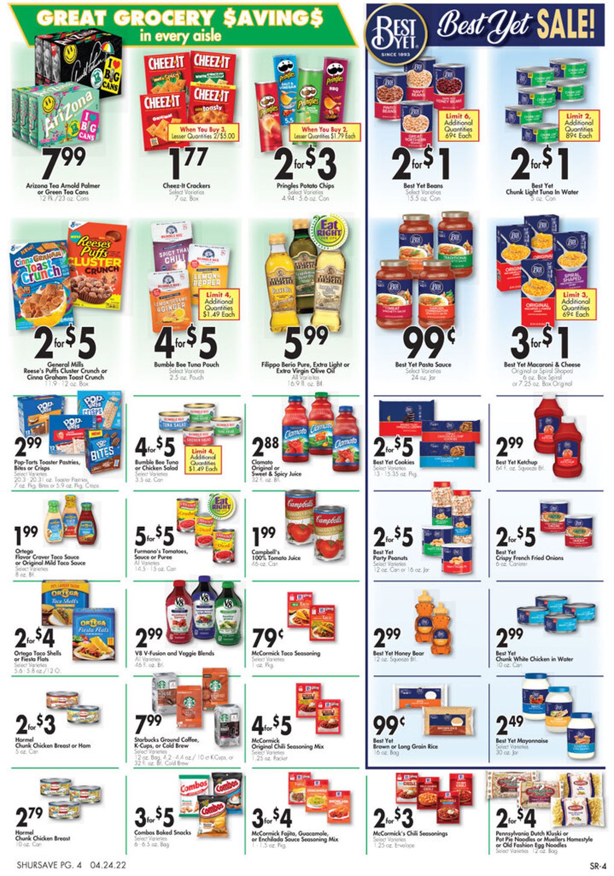 Gerrity's Supermarkets Ad from 04/24/2022
