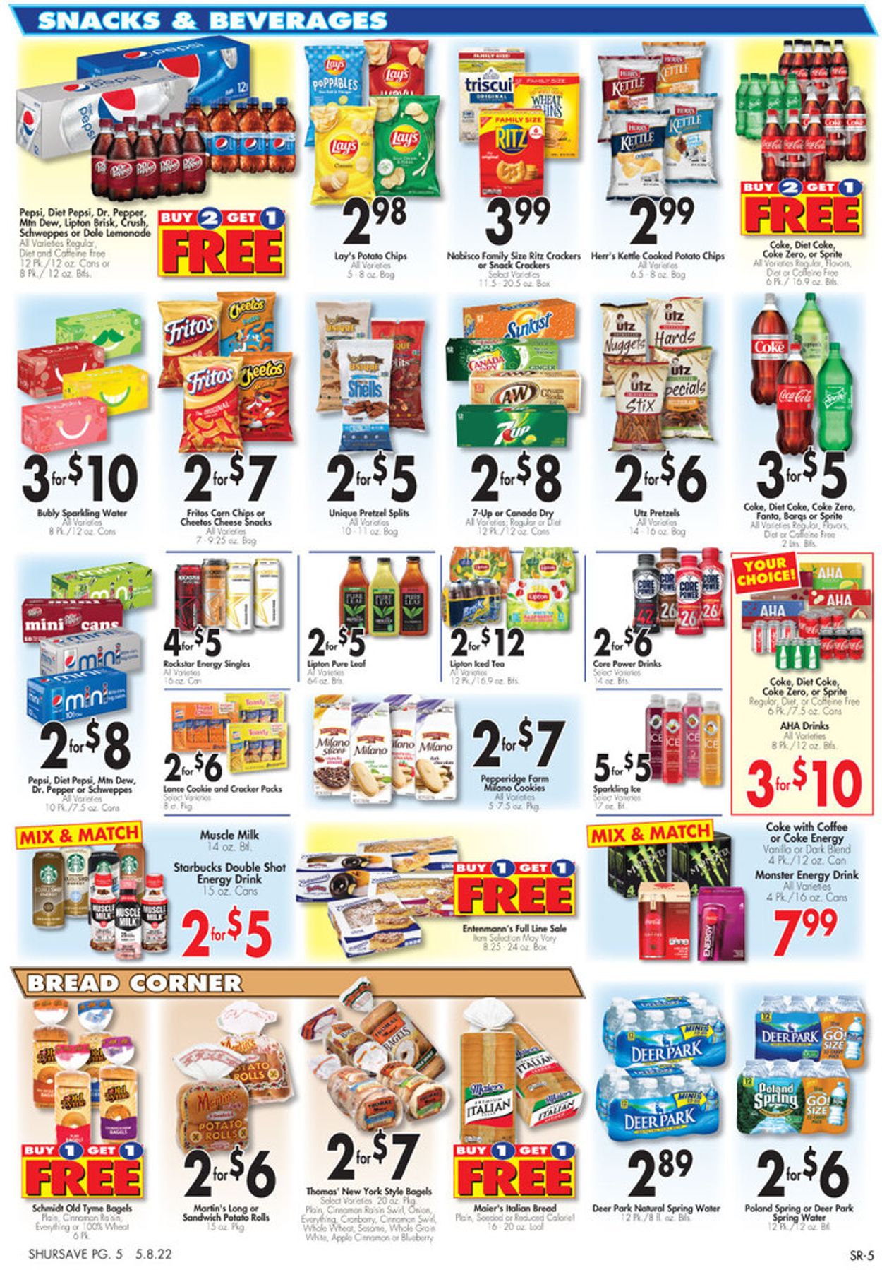 Gerrity's Supermarkets Ad from 05/08/2022