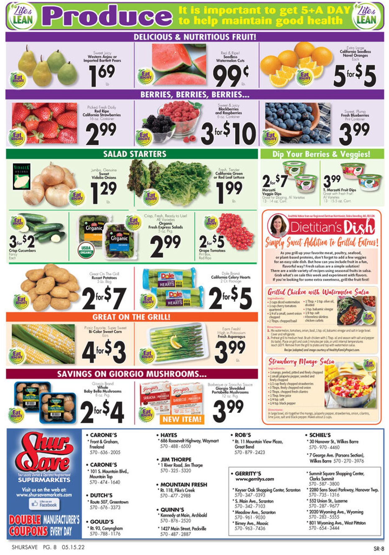 Gerrity's Supermarkets Ad from 05/15/2022