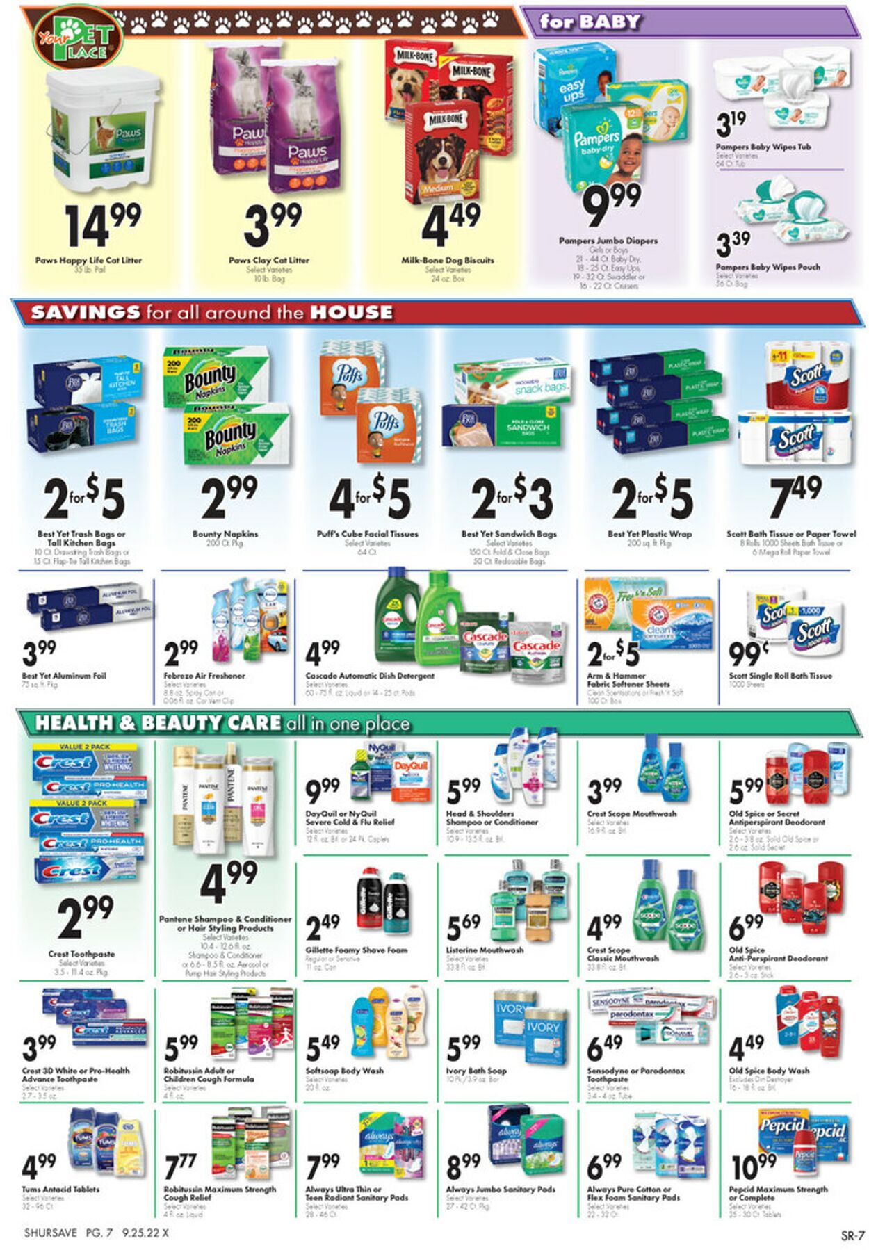 Gerrity's Supermarkets Ad from 09/26/2022