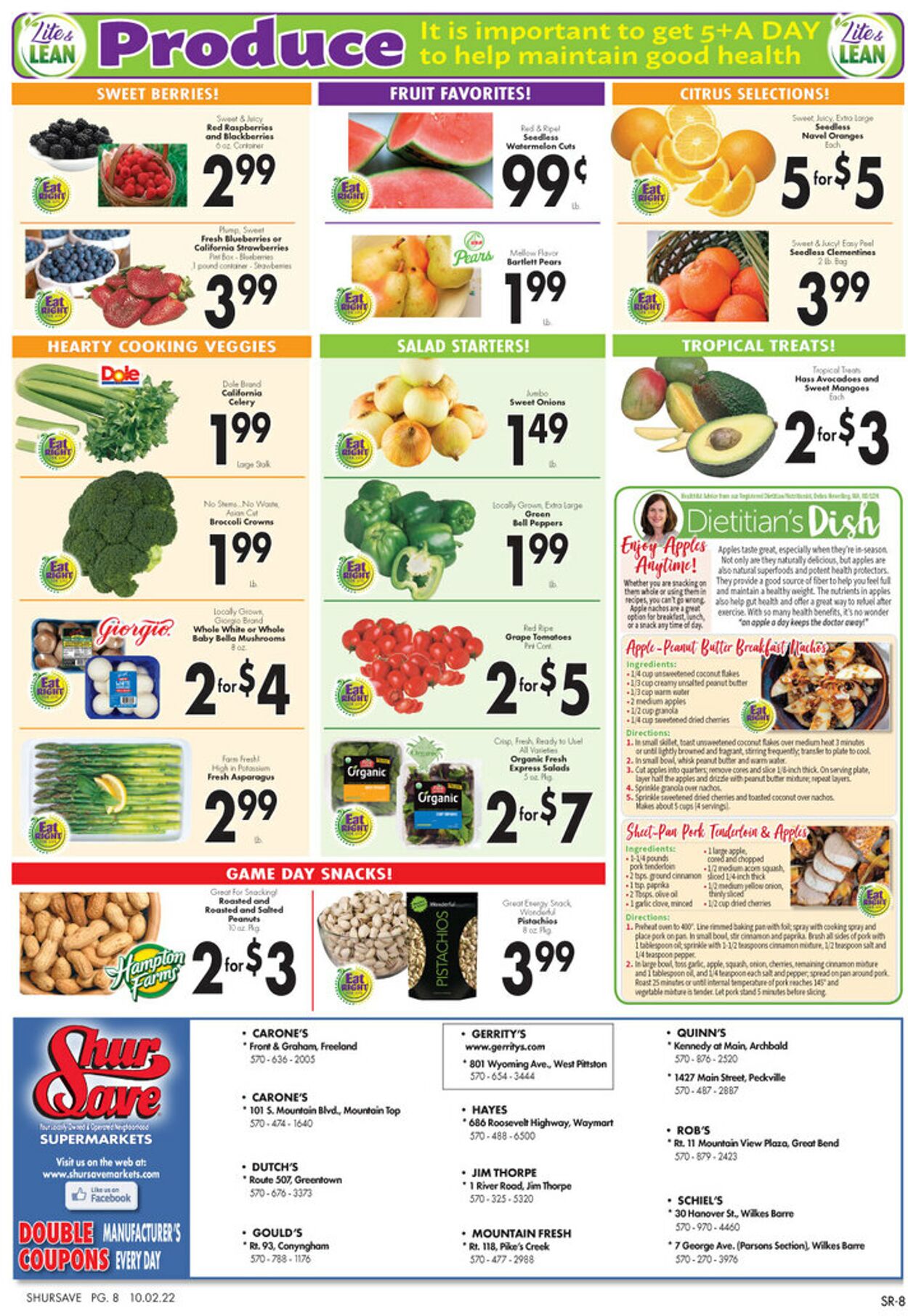 Gerrity's Supermarkets Ad from 10/02/2022