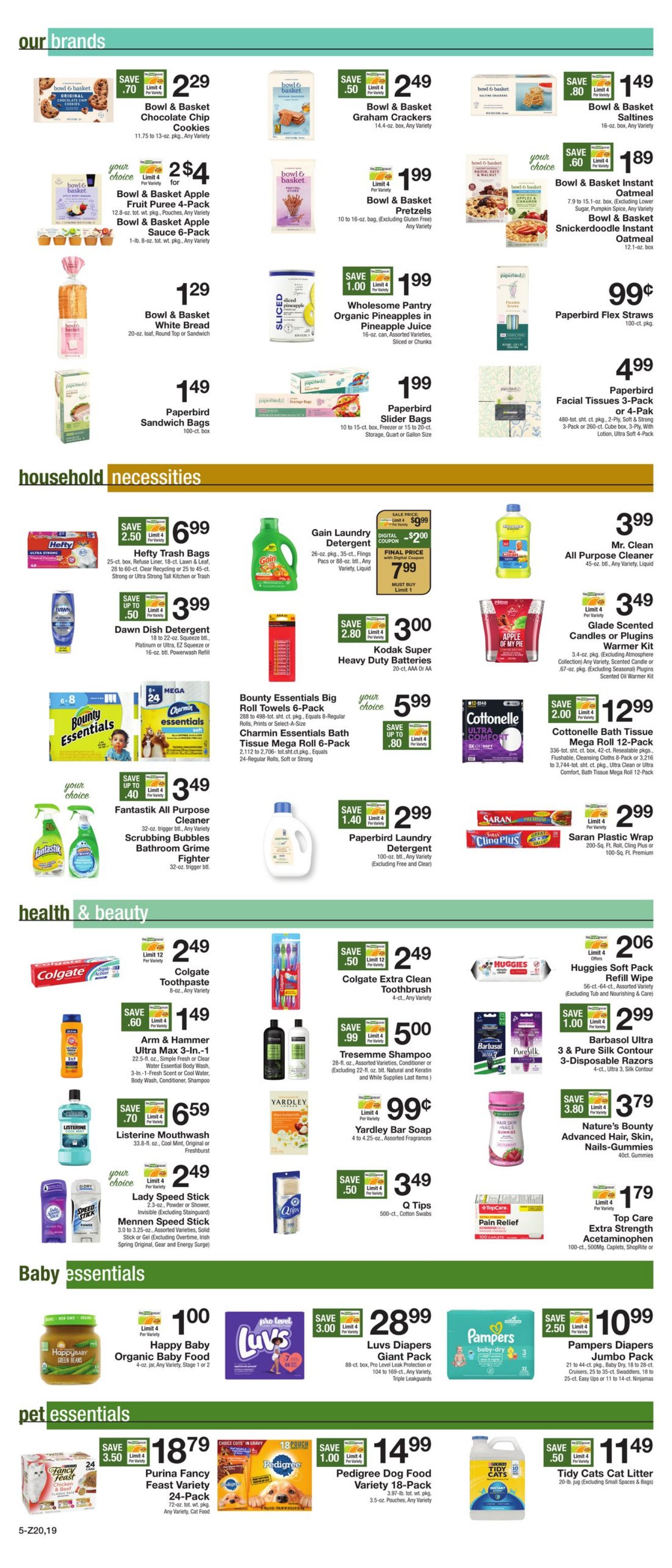 Gerrity's Supermarkets Ad from 09/01/2023