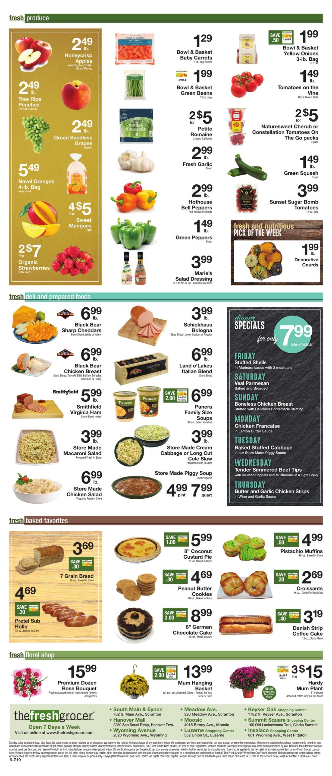 Gerrity's Supermarkets Ad from 09/22/2023