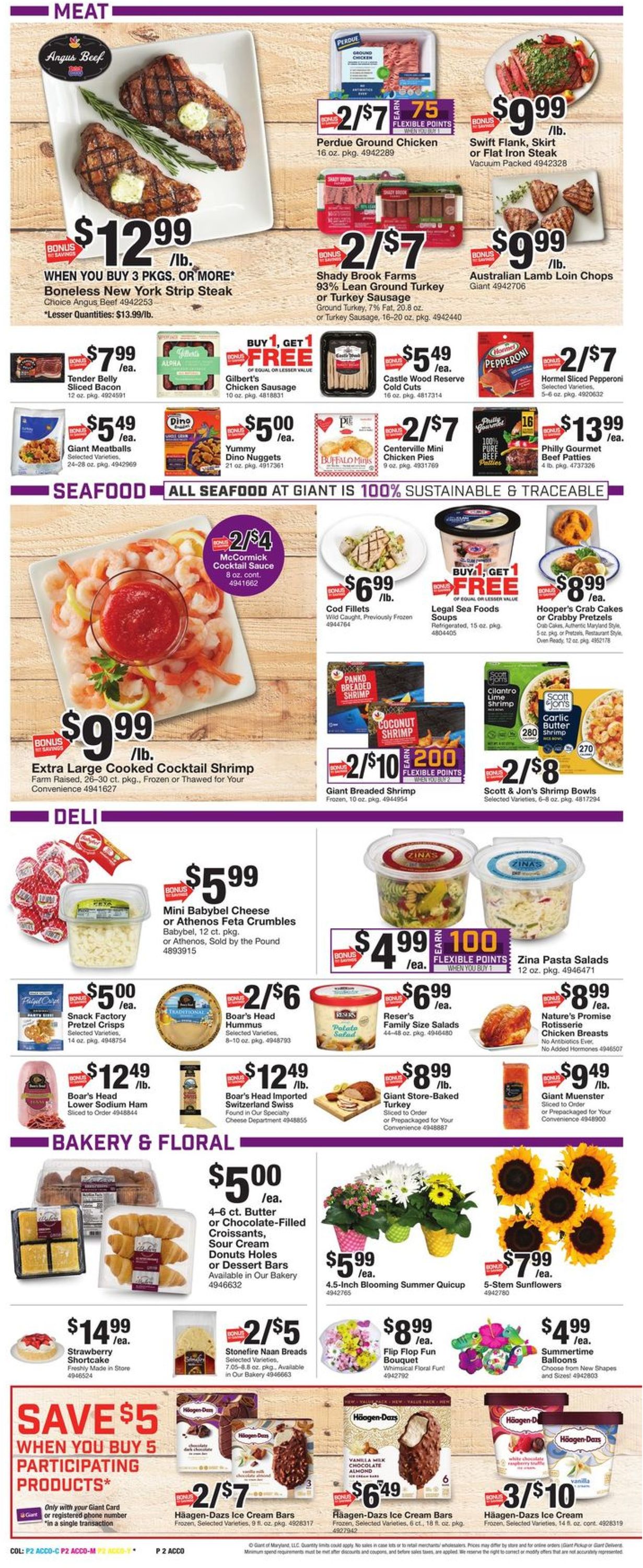 Giant Food Ad from 07/09/2021