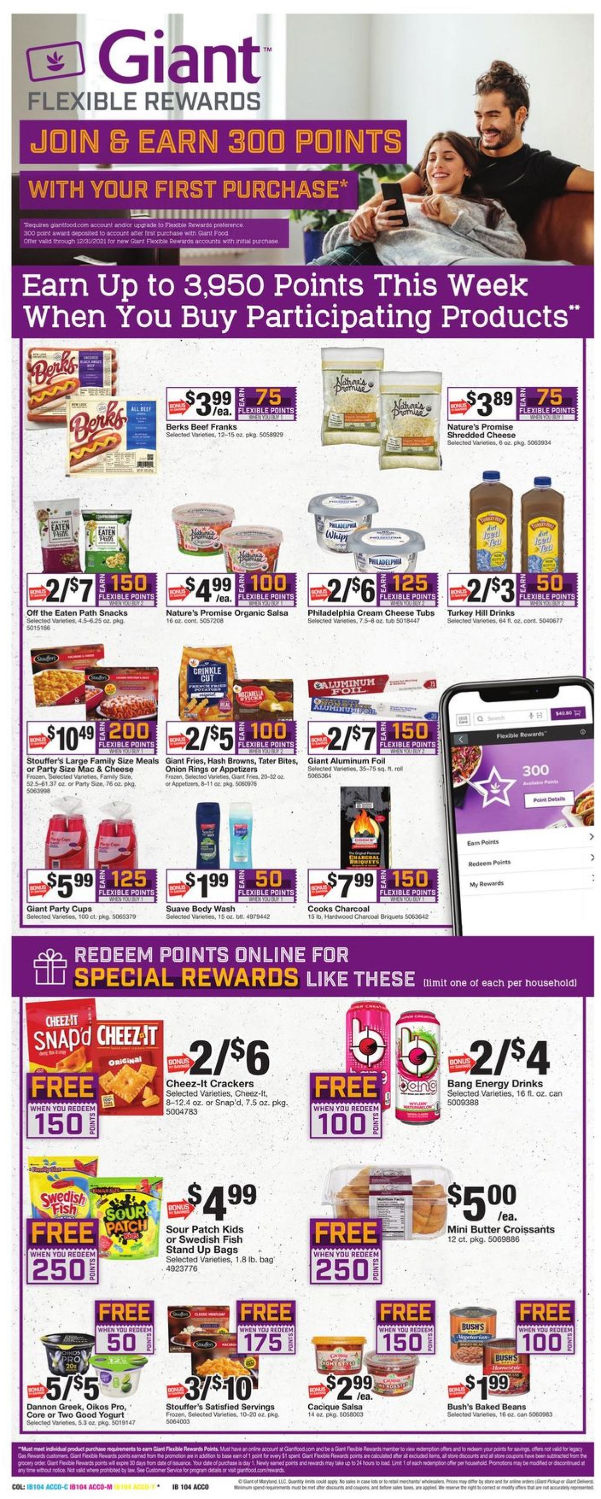 Giant Food Ad from 09/24/2021