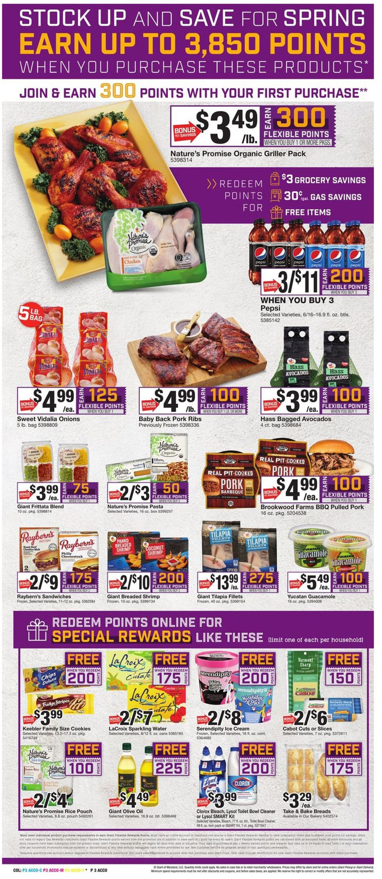 Giant Food Ad from 04/29/2022