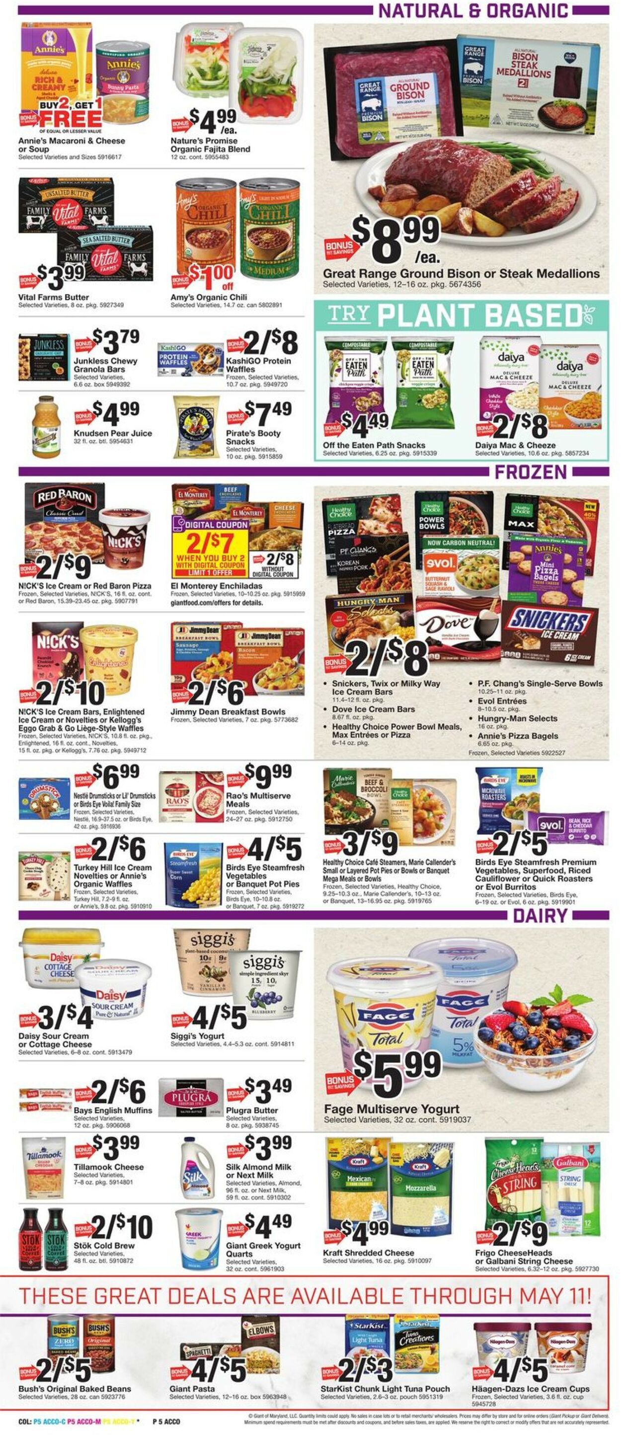 Giant Food Ad from 04/14/2023