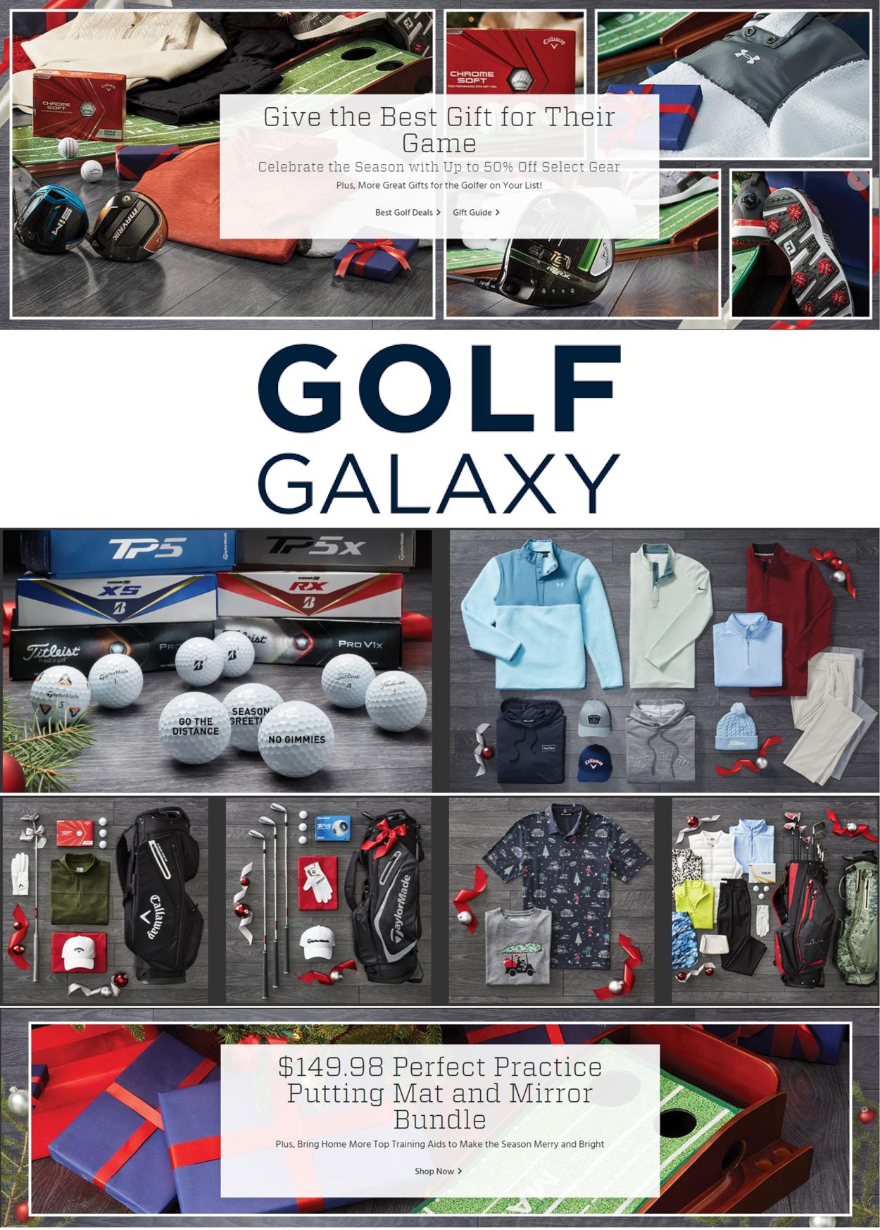 Golf Galaxy Ad from 11/17/2021
