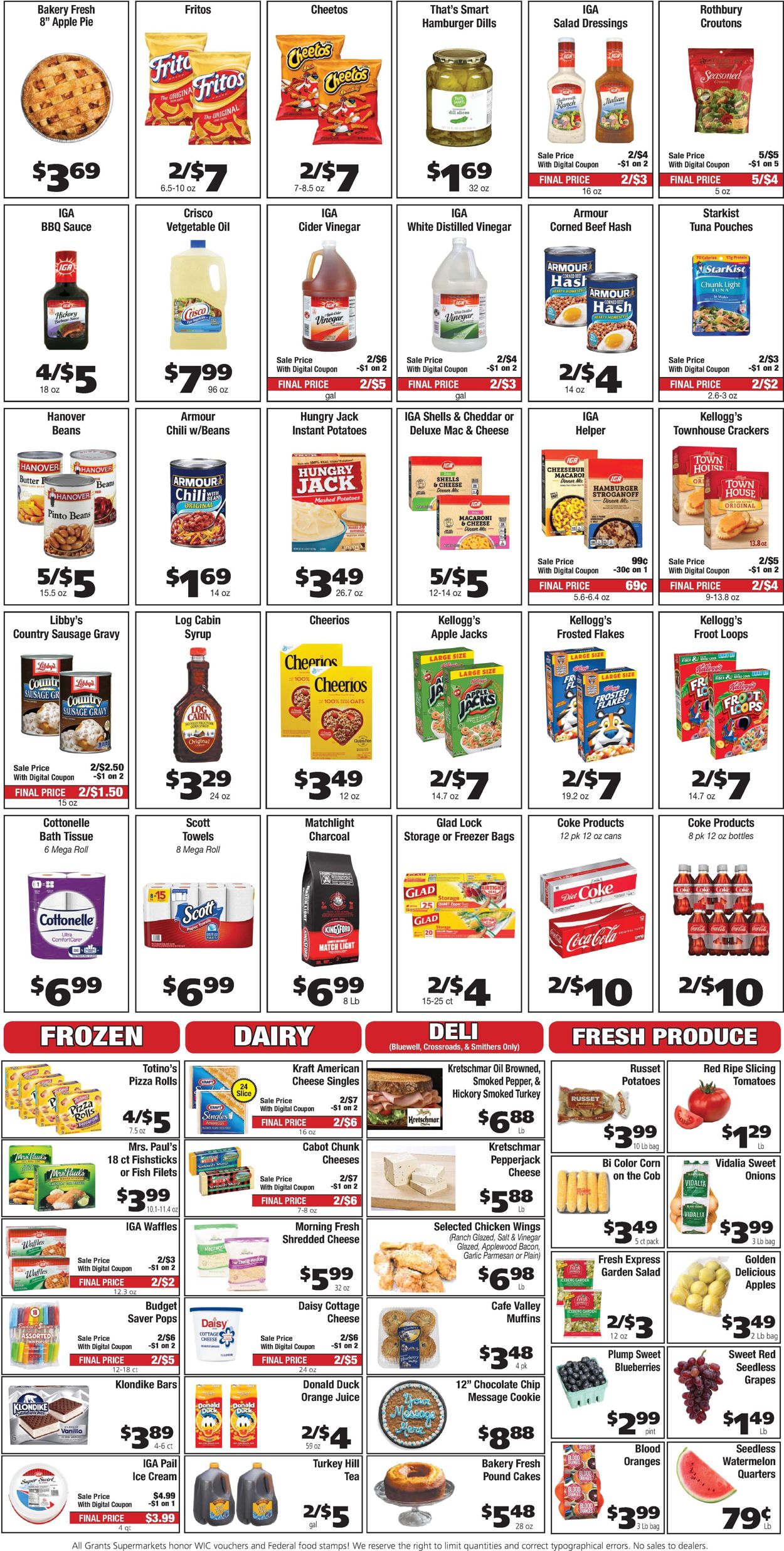 Grant's Supermarket Ad from 05/11/2022