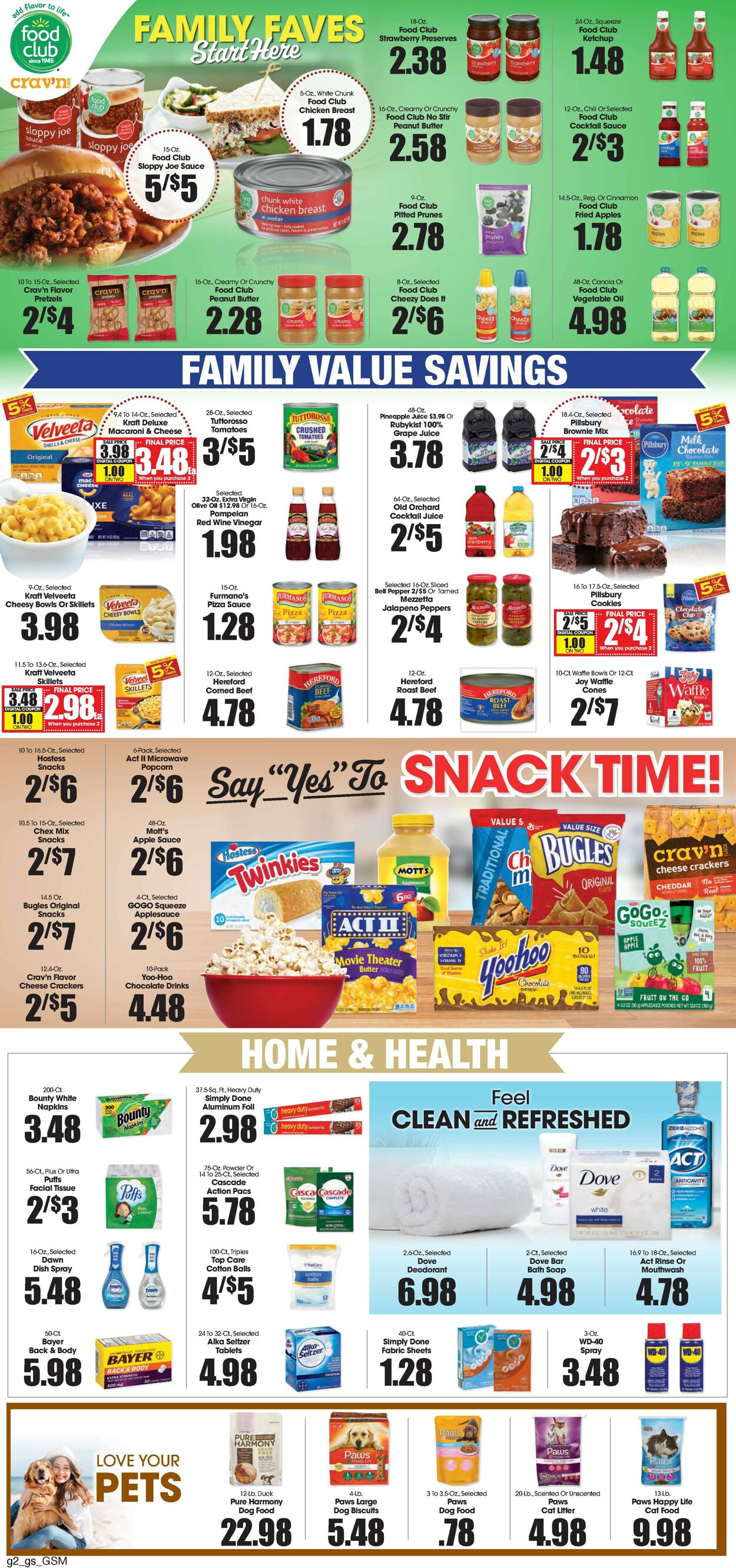 Grant's Supermarket Ad from 04/29/2023