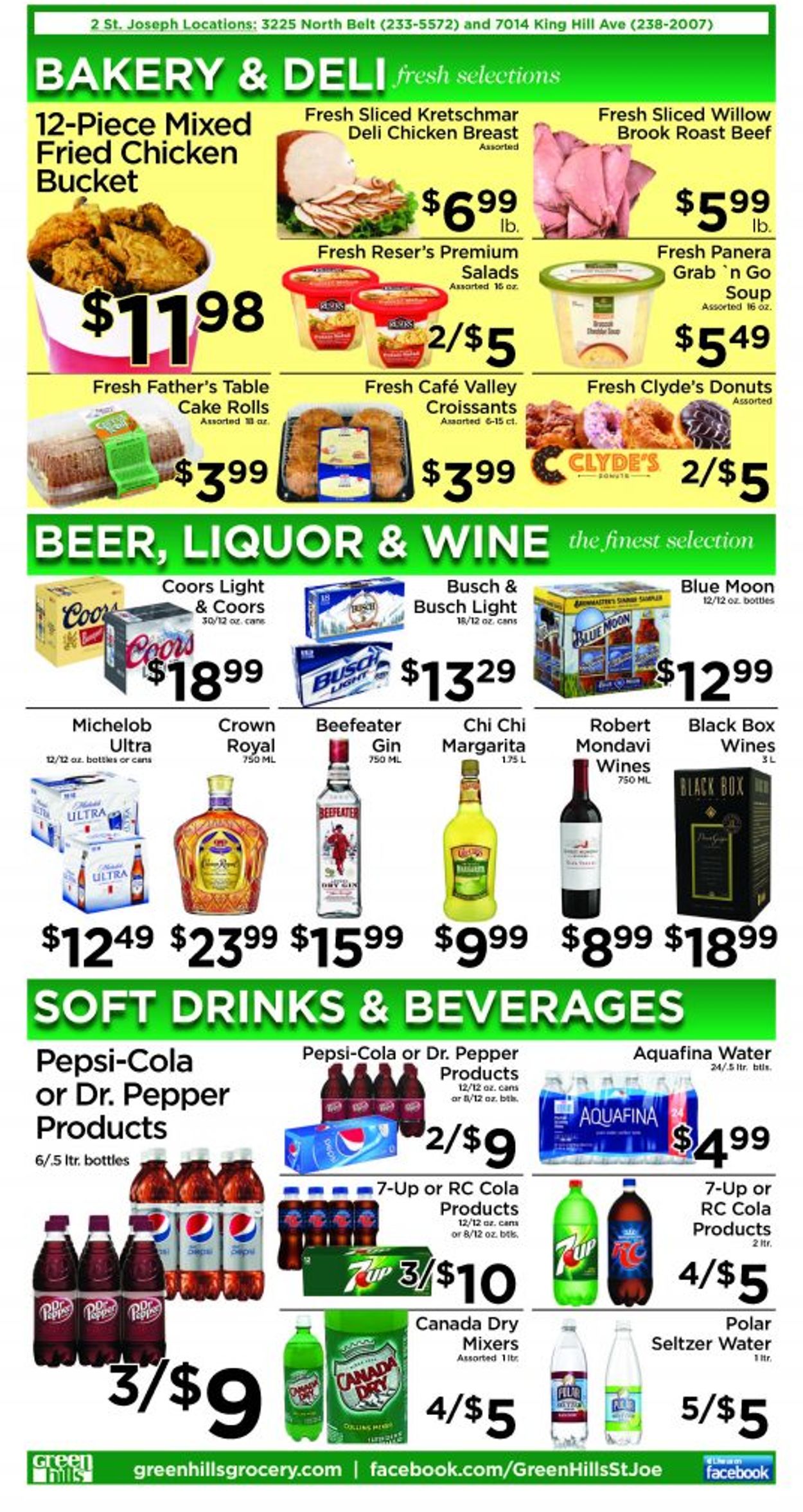 Green Hills Grocery Ad from 12/02/2020