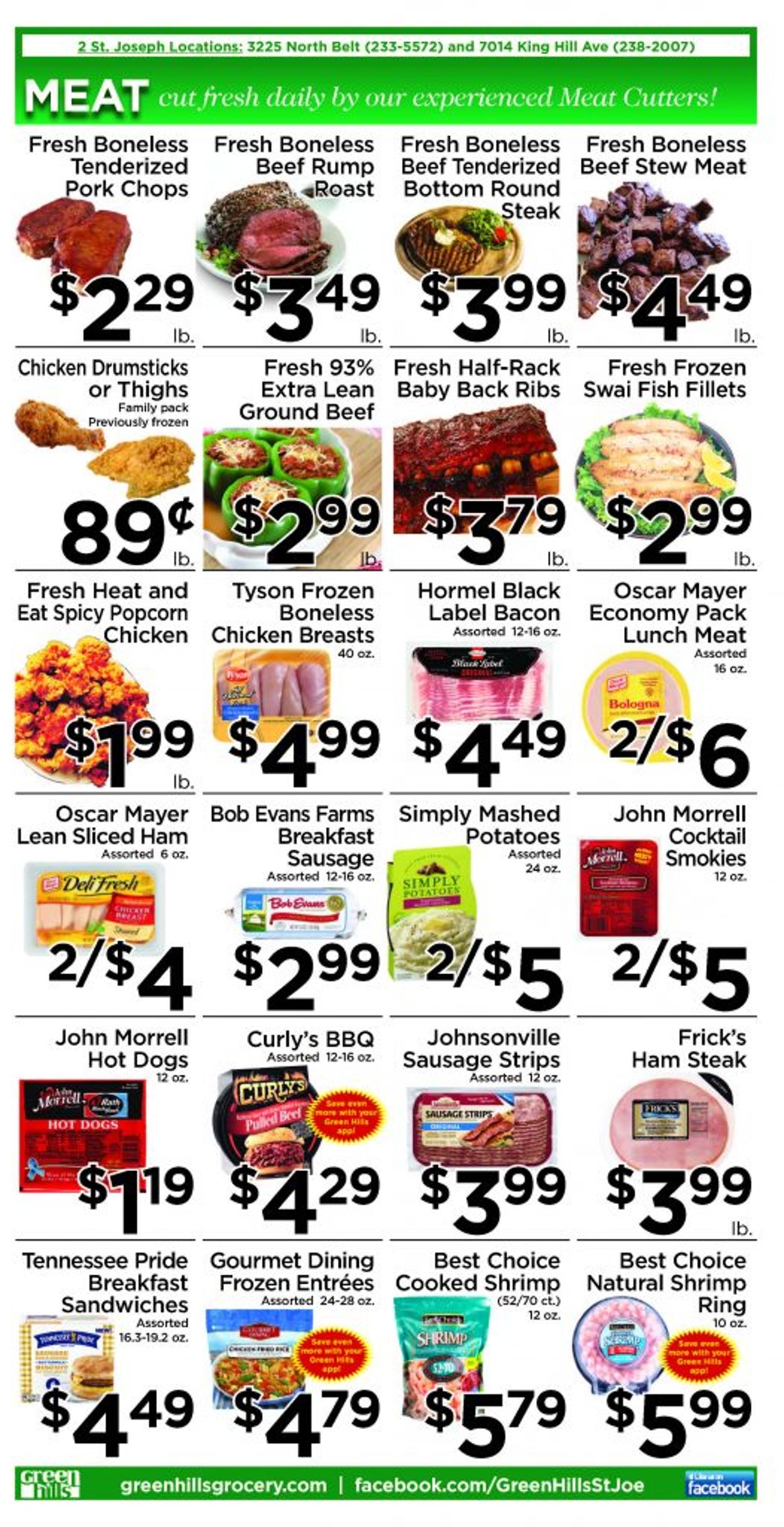 Green Hills Grocery Ad from 12/02/2020