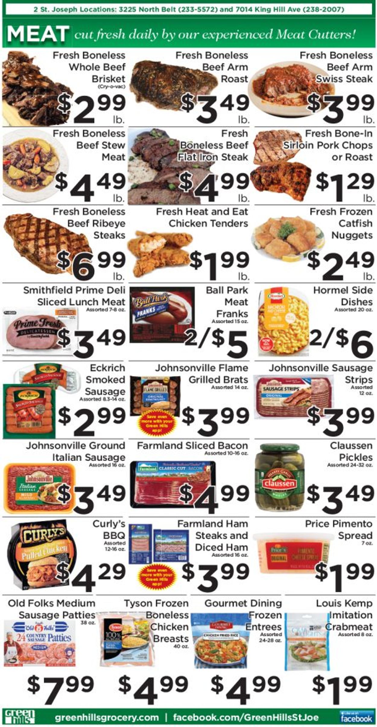 Green Hills Grocery Ad from 01/13/2021