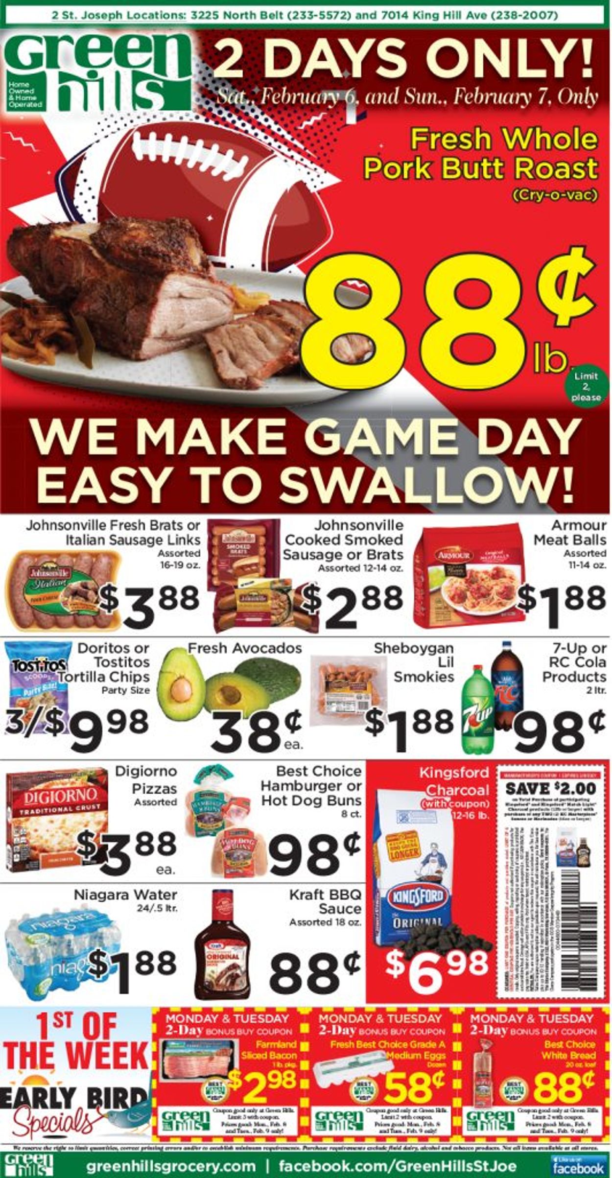 Green Hills Grocery Ad from 02/03/2021