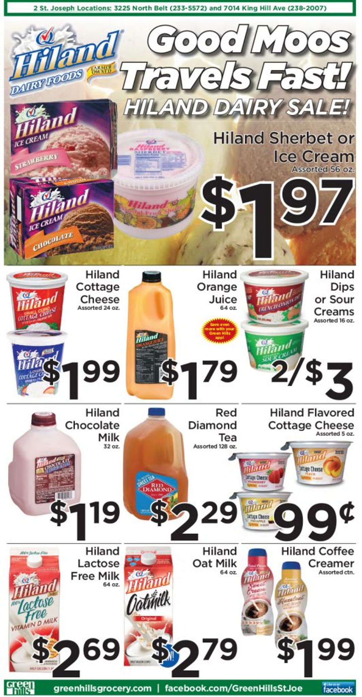 Green Hills Grocery Ad from 03/03/2021