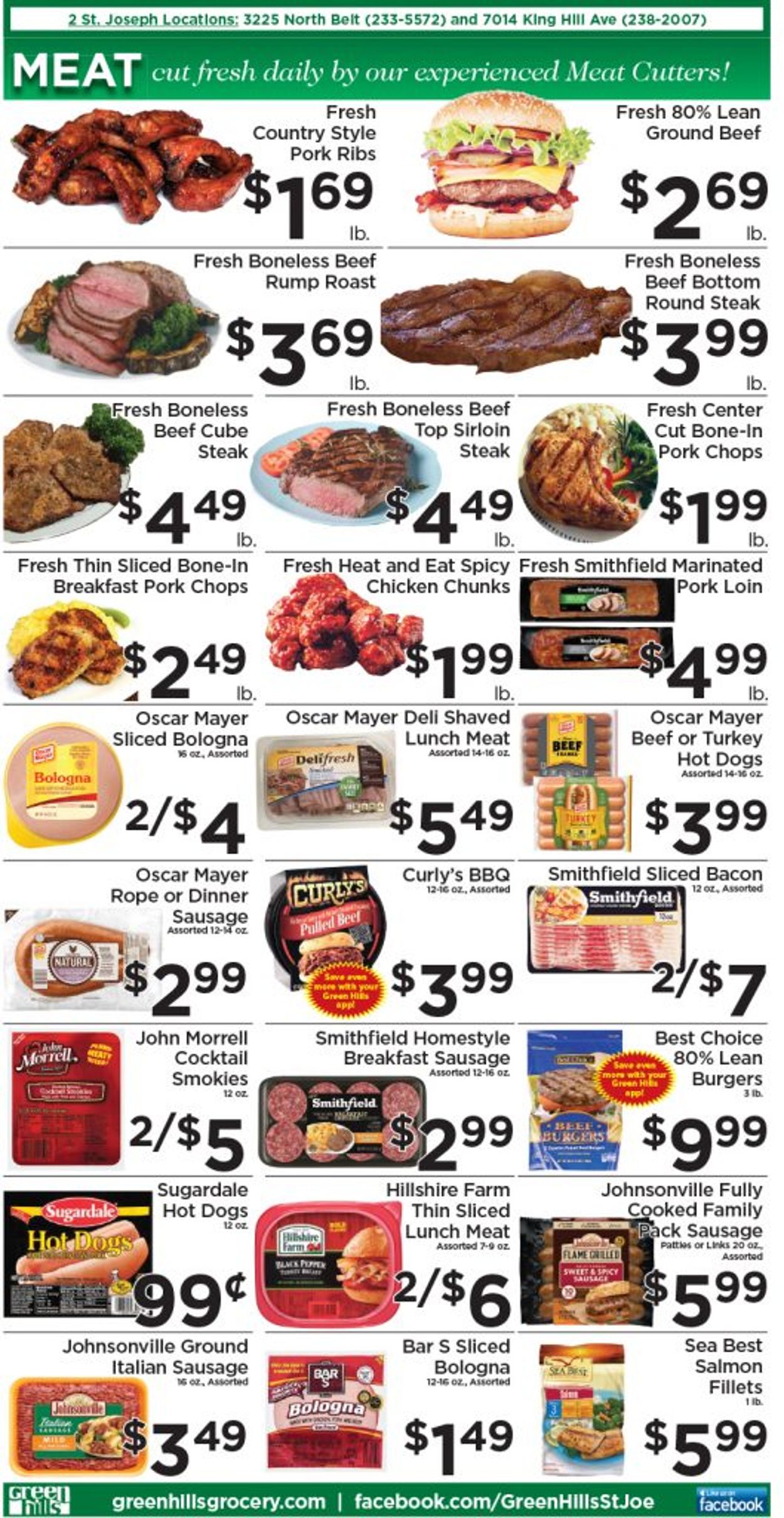 Green Hills Grocery Ad from 04/07/2021