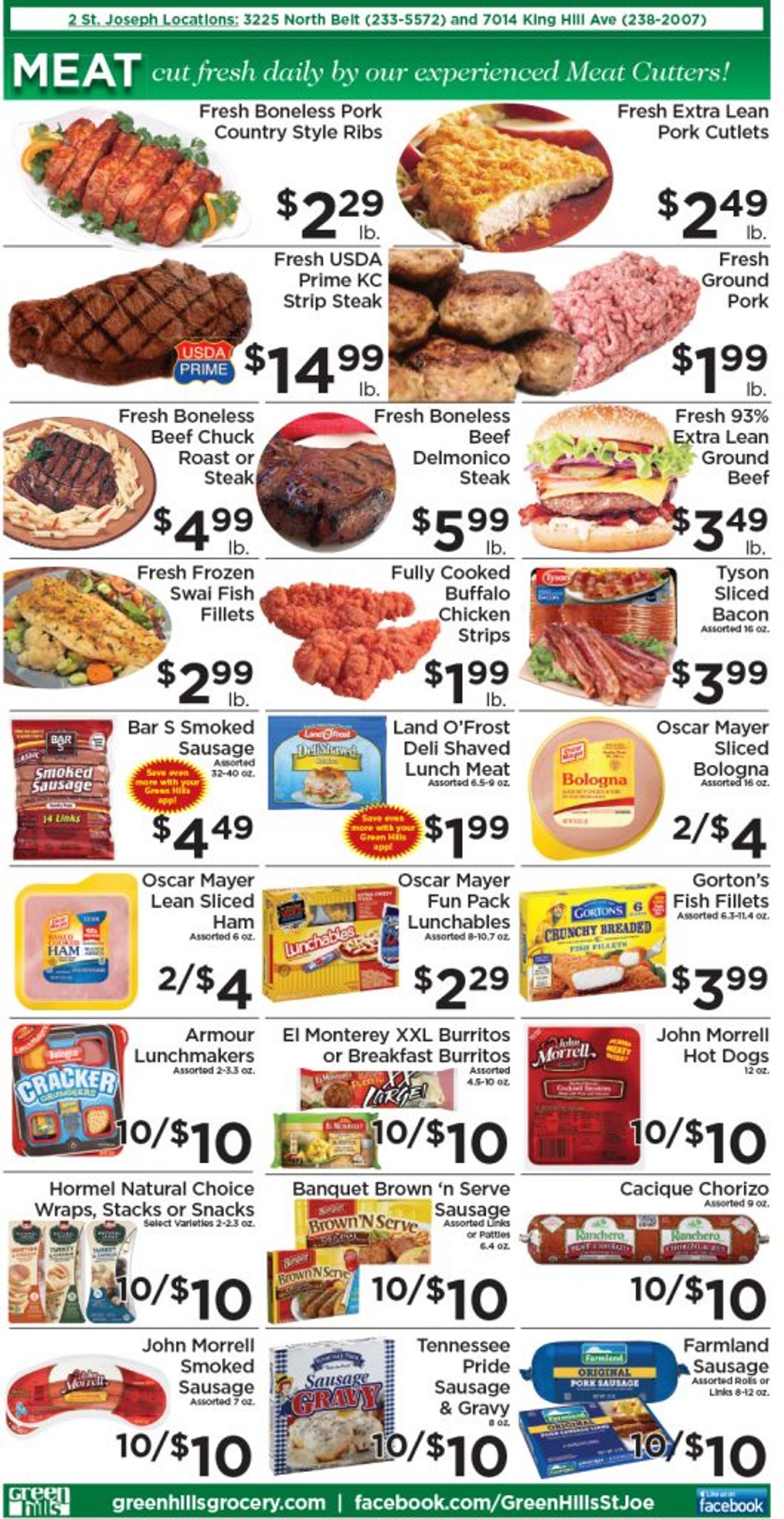 Green Hills Grocery Ad from 04/28/2021