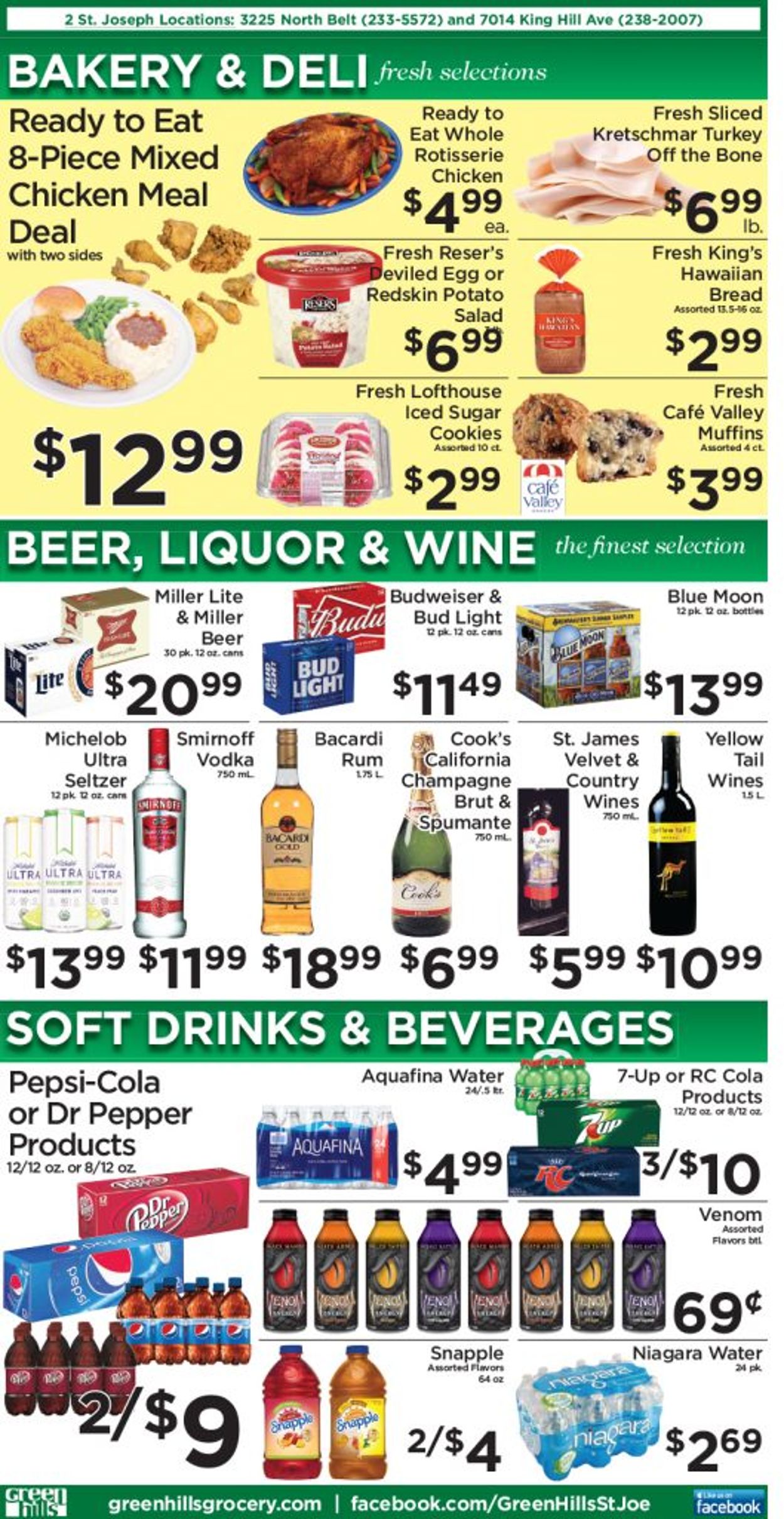 Green Hills Grocery Ad from 05/05/2021