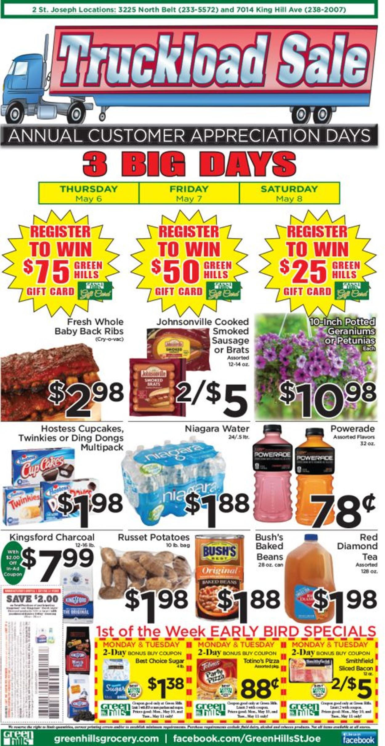 Green Hills Grocery Ad from 05/05/2021