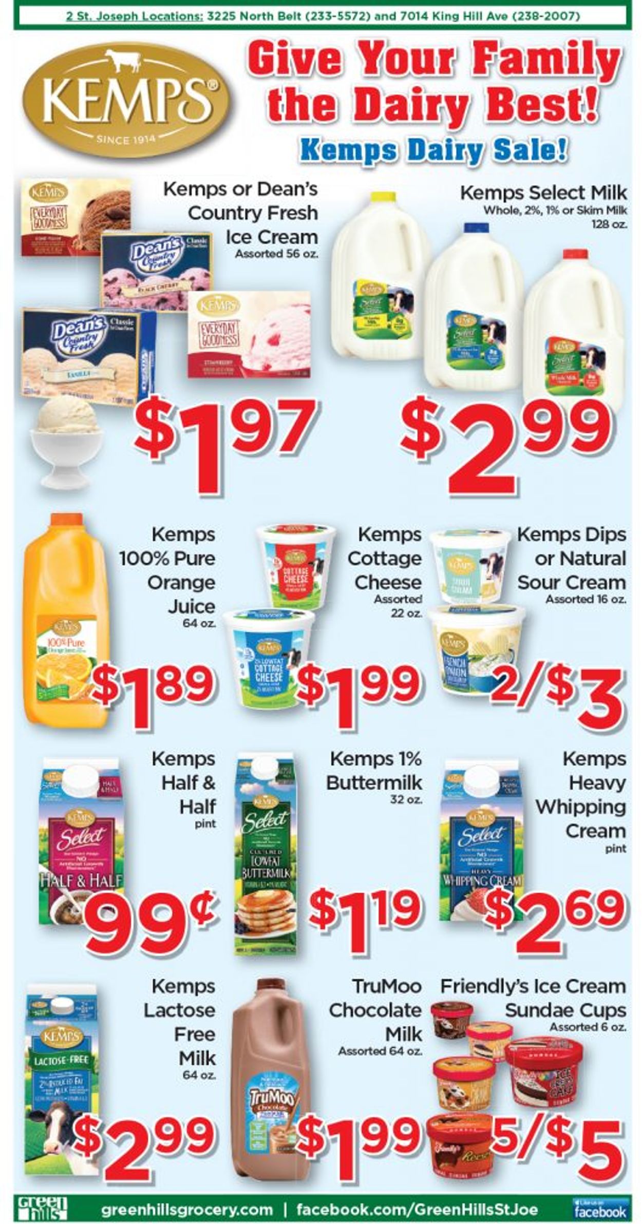 Green Hills Grocery Ad from 09/15/2021