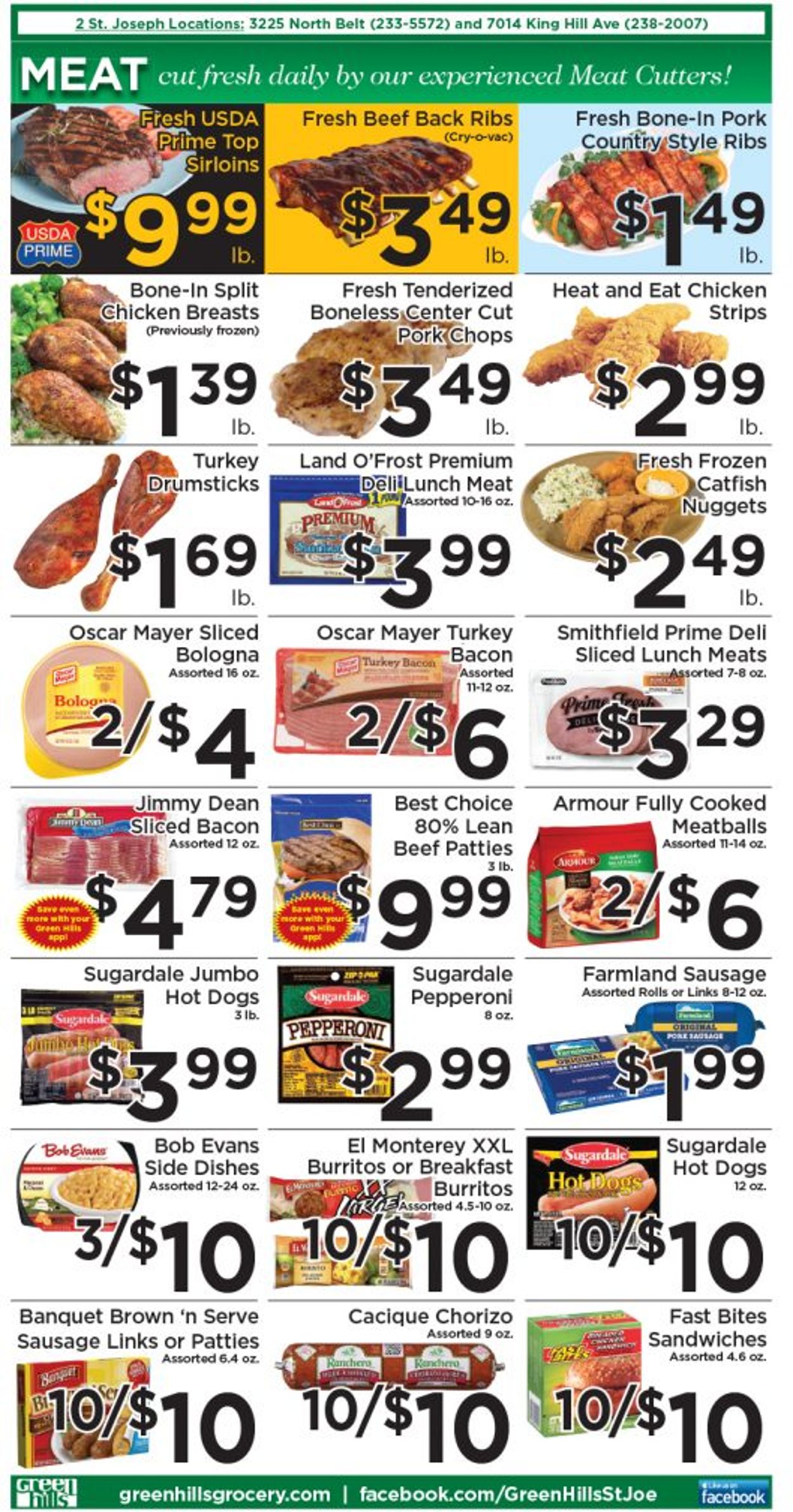 Green Hills Grocery Ad from 09/22/2021