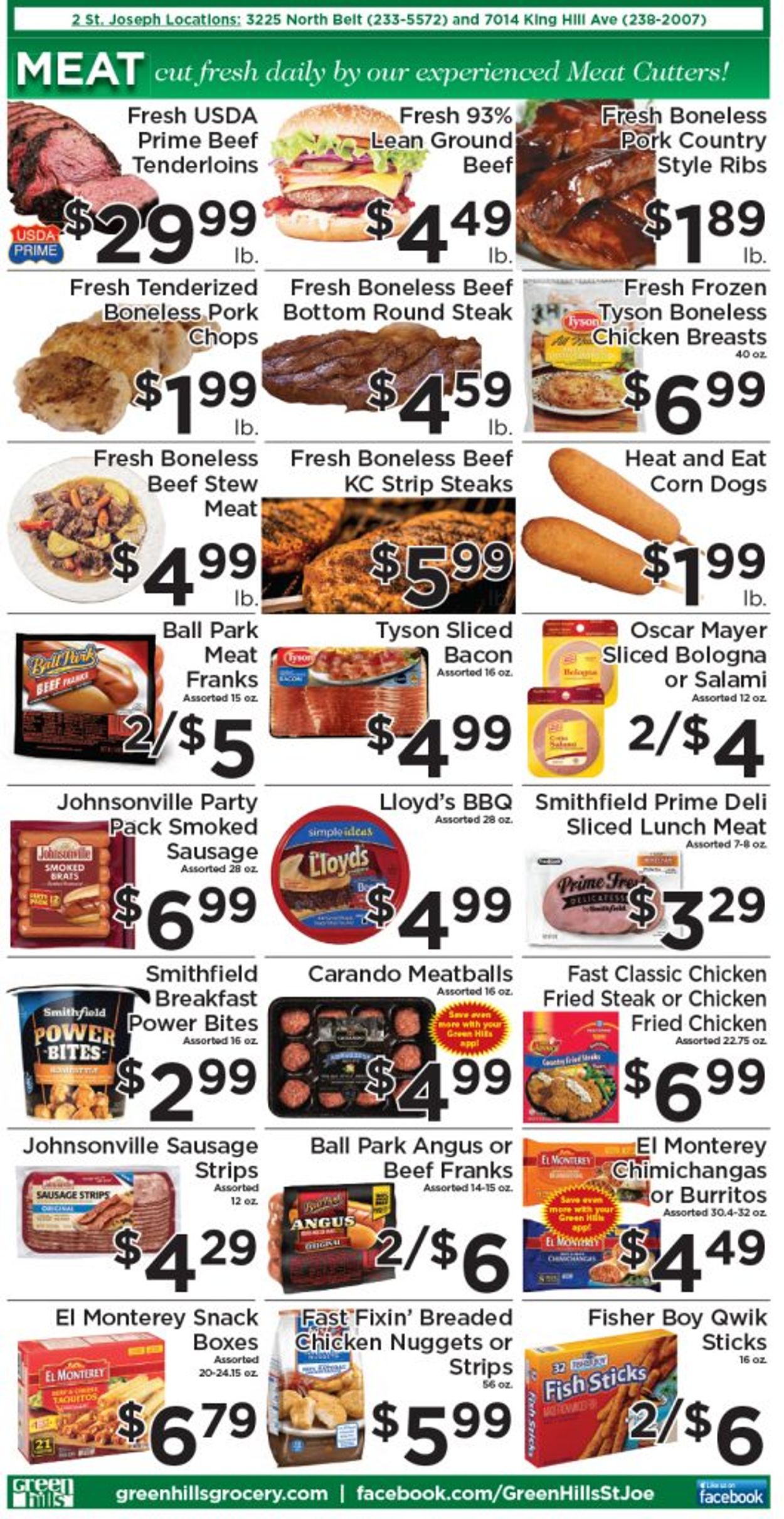 Green Hills Grocery Ad from 02/02/2022