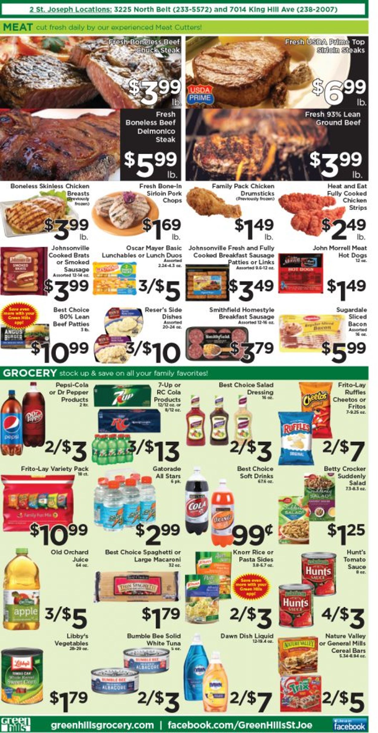 Green Hills Grocery Ad from 06/01/2022
