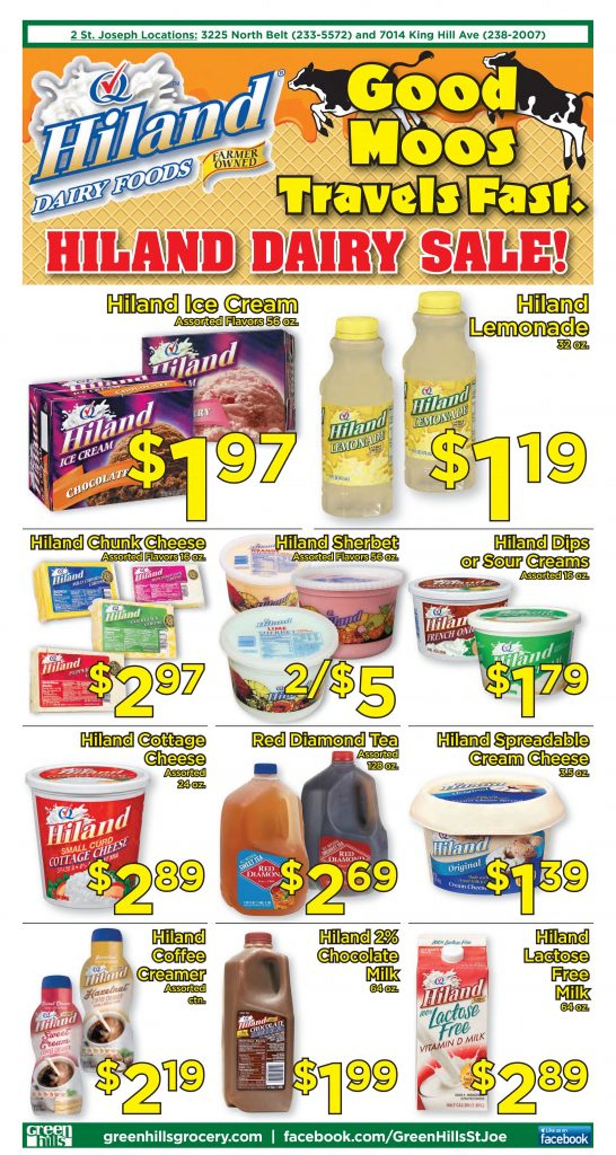Green Hills Grocery Ad from 07/13/2022