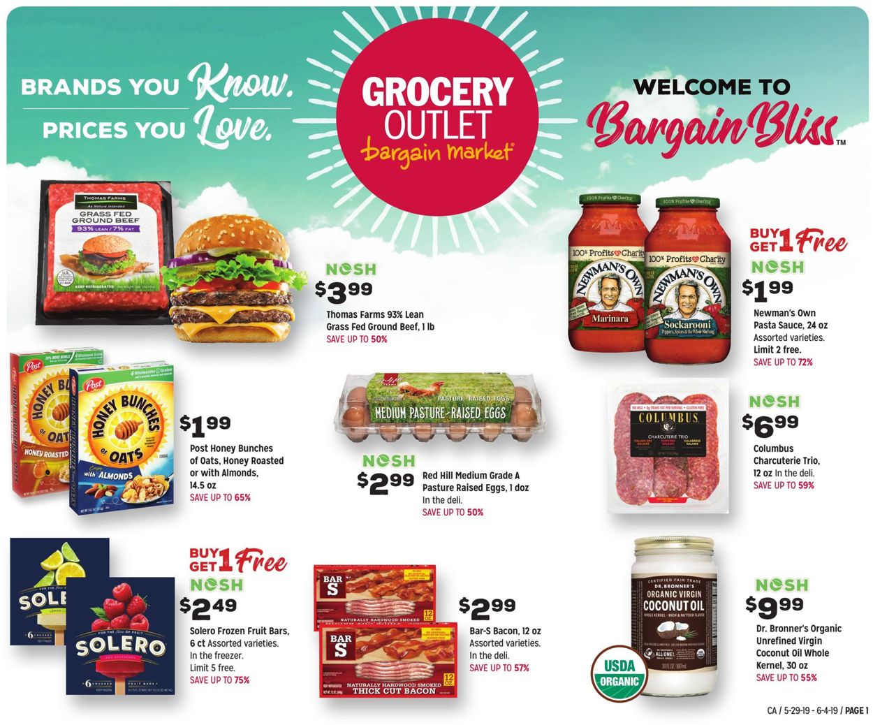 Grocery Outlet Ad from 05/29/2019