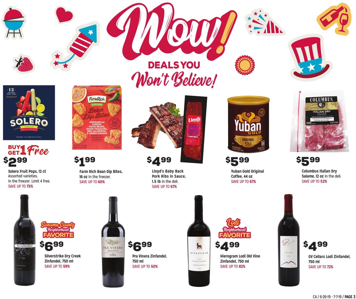 Grocery Outlet Ad from 06/26/2019