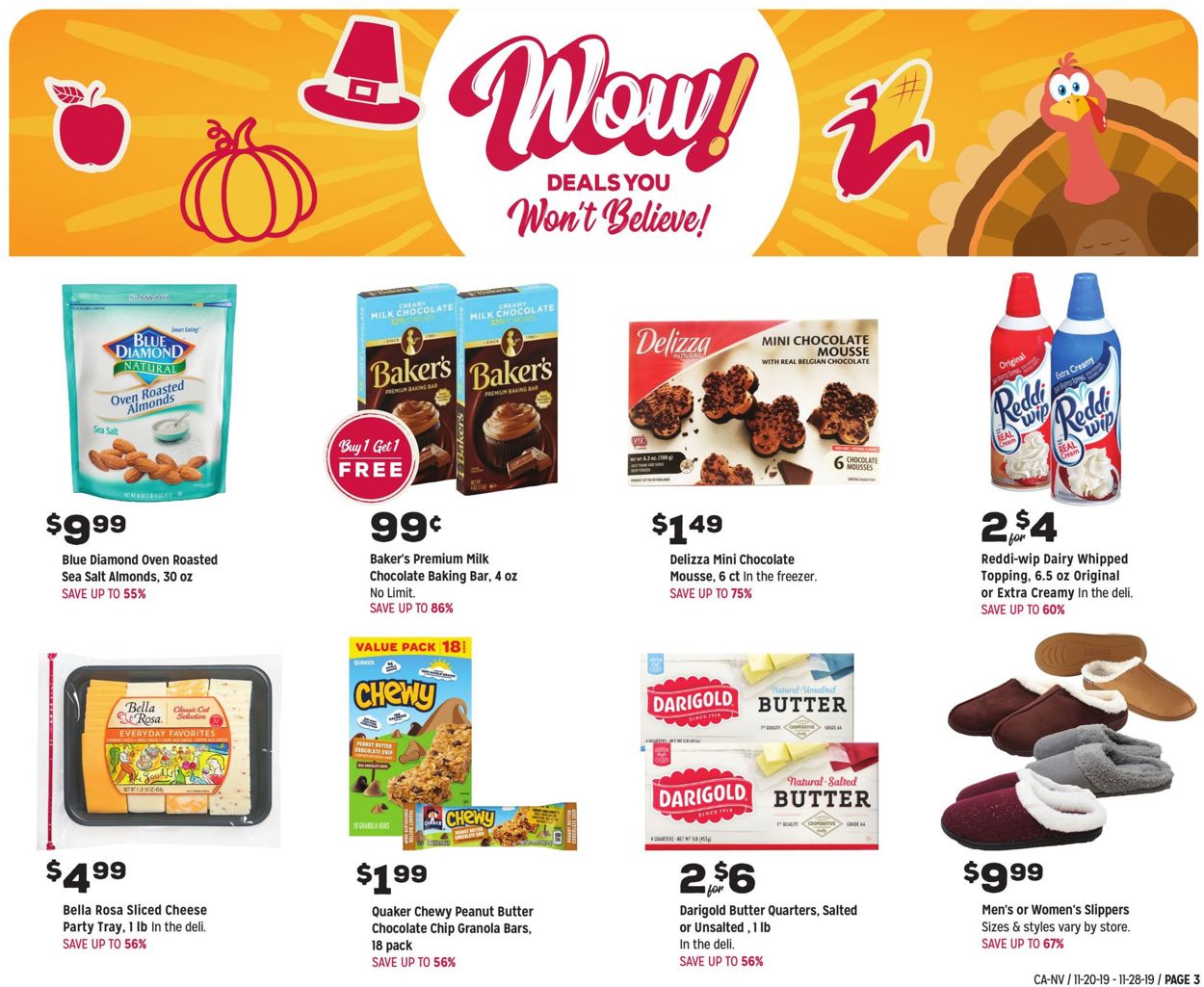 Grocery Outlet Ad from 11/20/2019