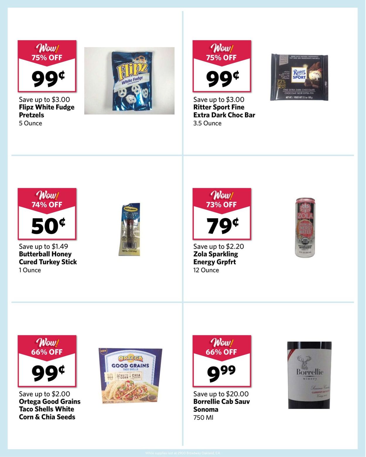 Grocery Outlet Ad from 01/01/2020