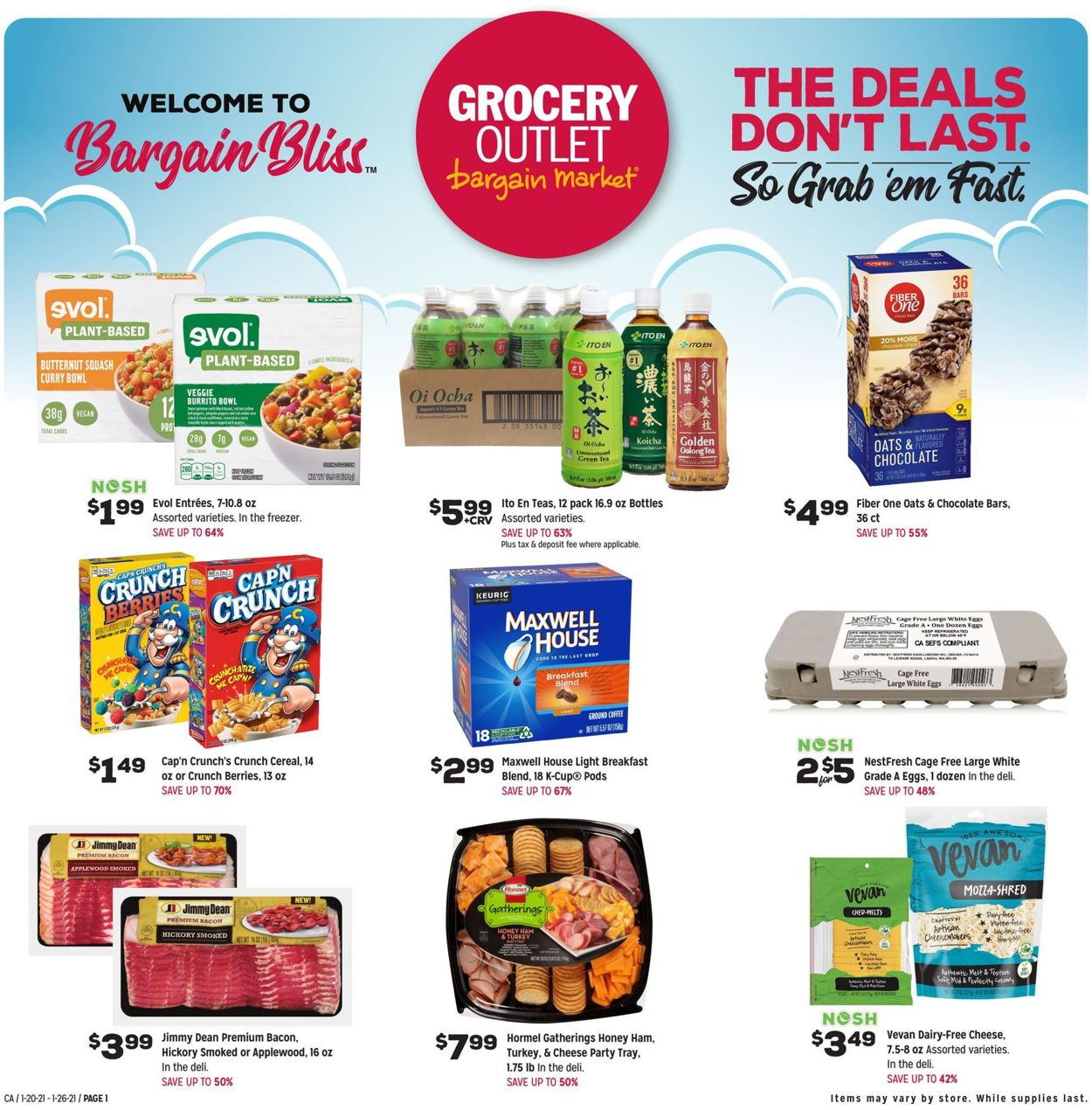 Grocery Outlet Ad from 01/20/2021