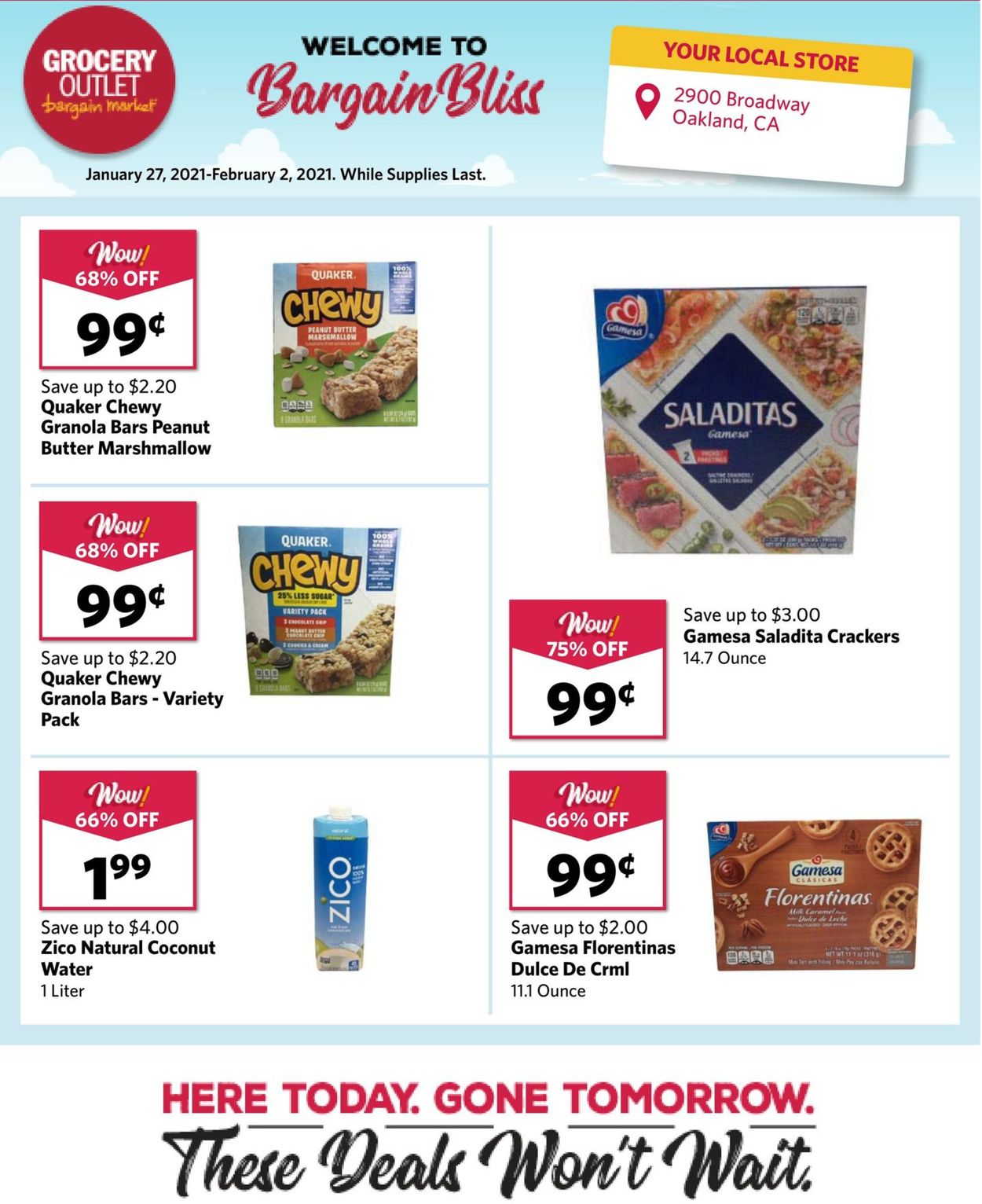 Grocery Outlet Ad from 01/27/2021