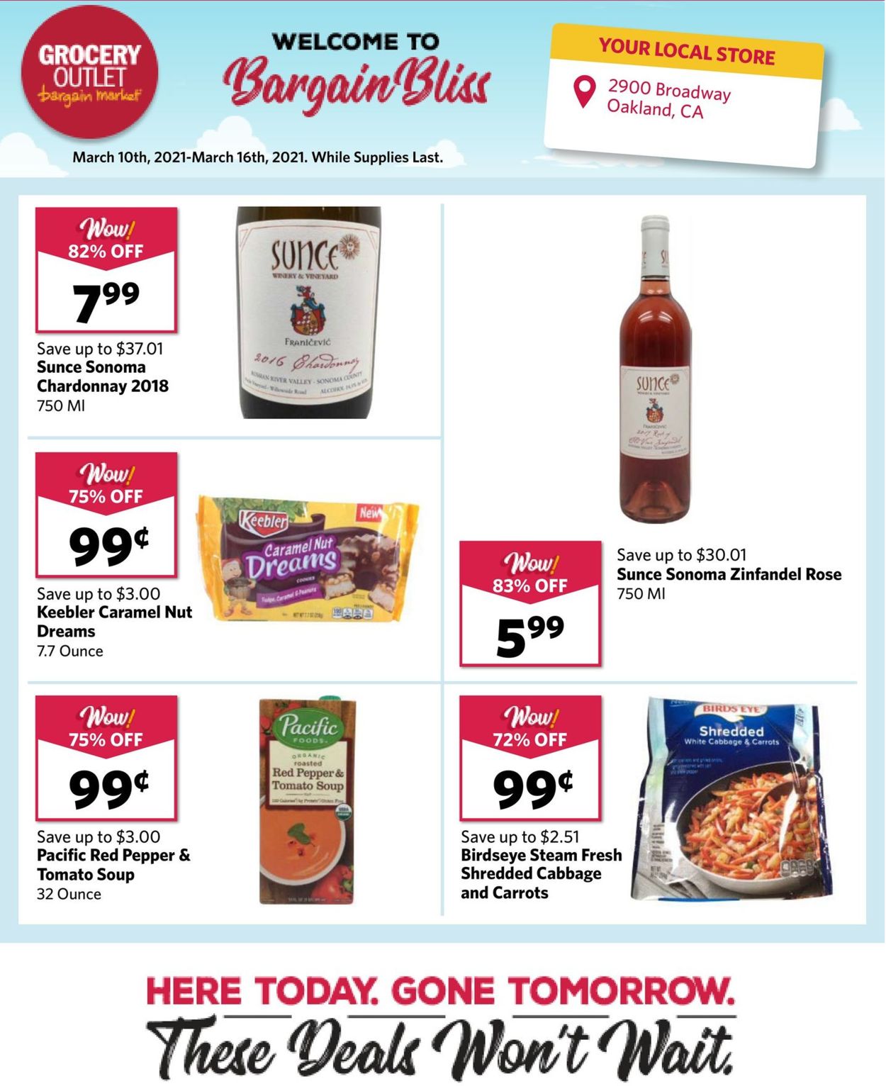 Grocery Outlet Ad from 03/10/2021