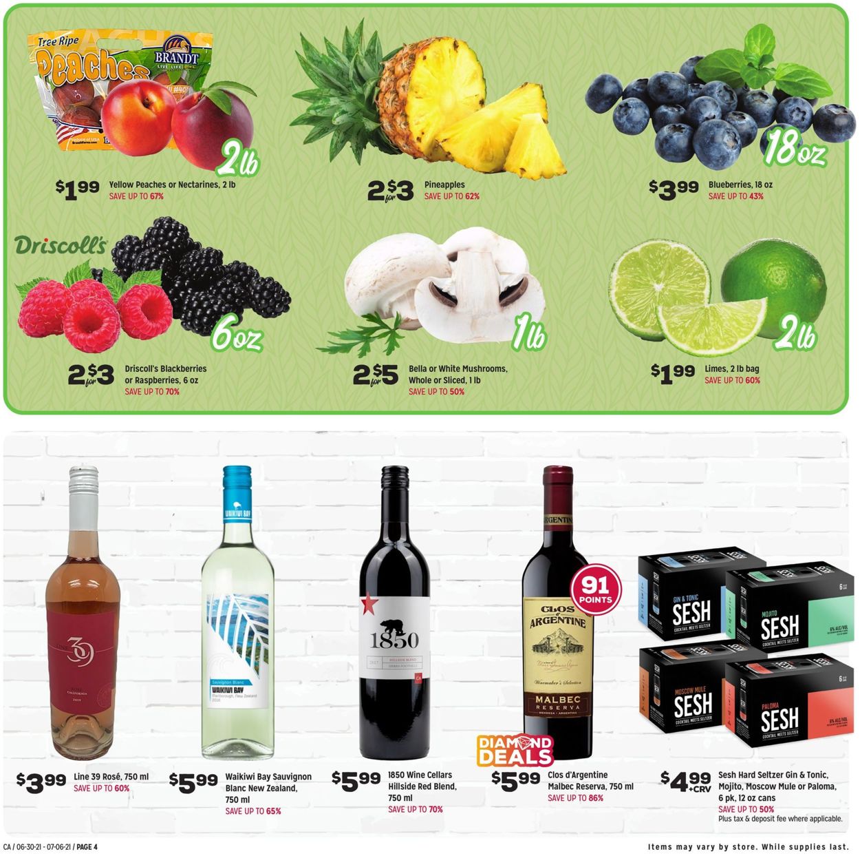 Grocery Outlet Ad from 06/30/2021