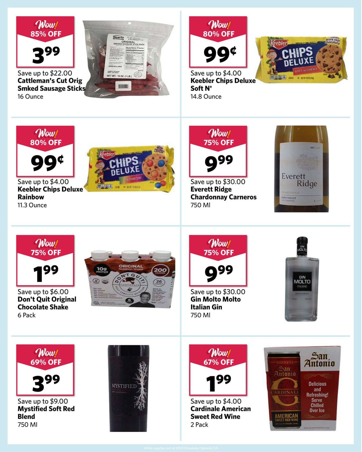 Grocery Outlet Ad from 09/08/2021