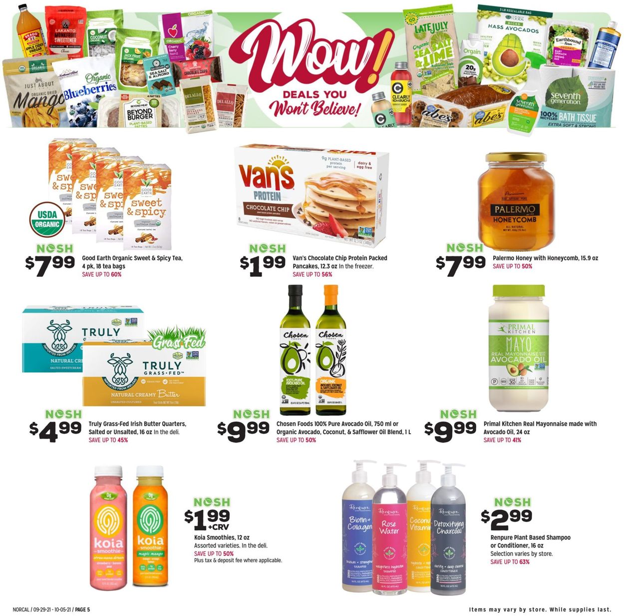 Grocery Outlet Ad from 09/29/2021