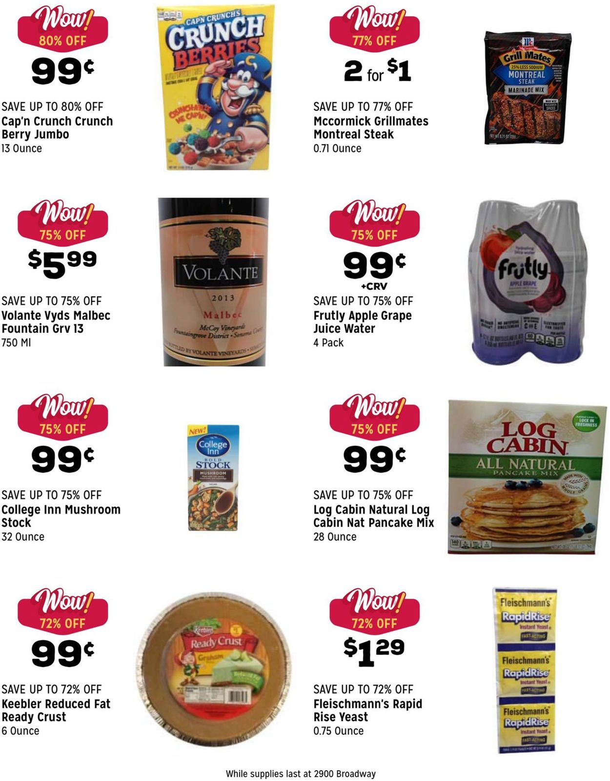 Grocery Outlet Ad from 10/27/2021