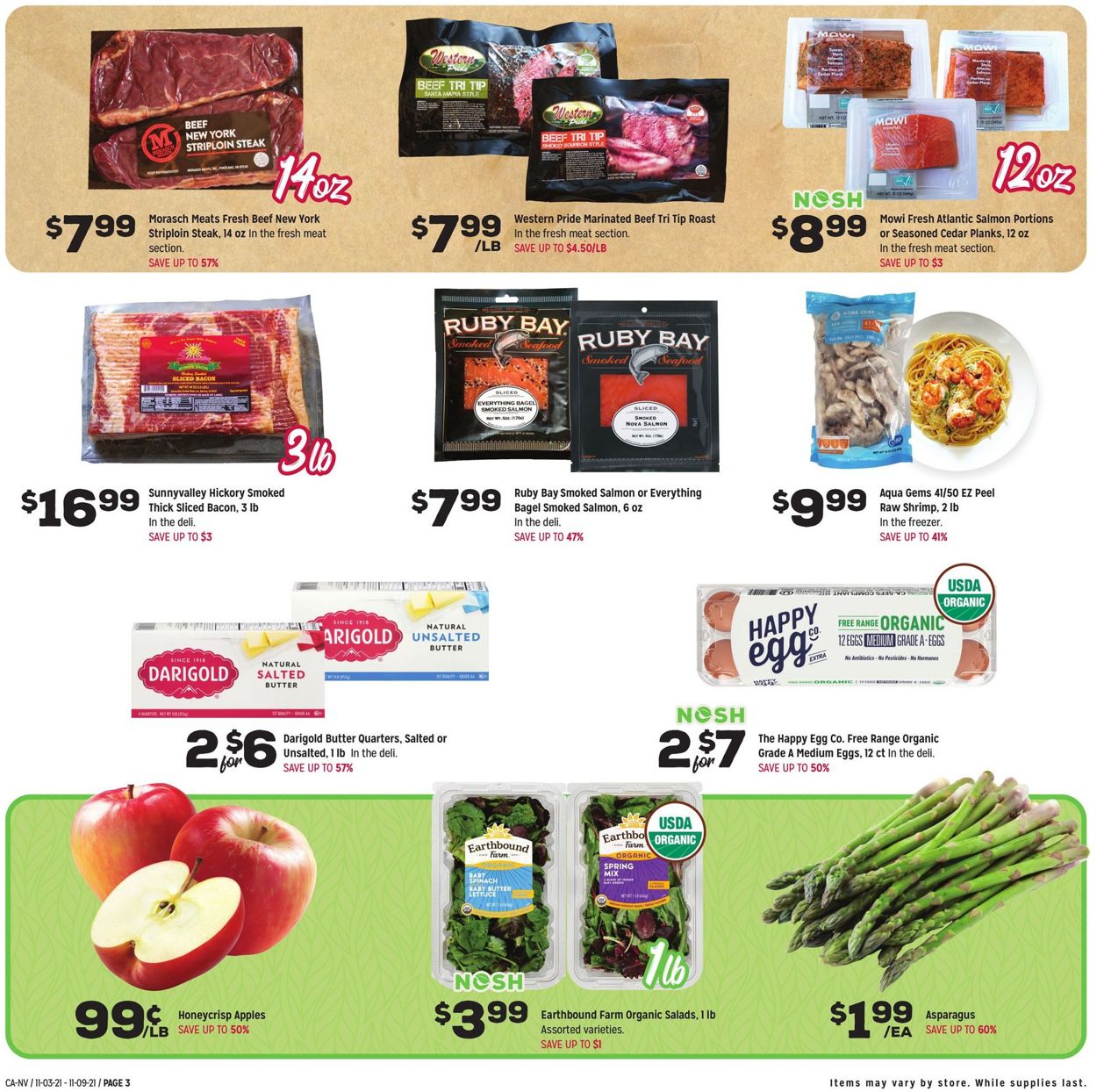 Grocery Outlet Ad from 11/03/2021