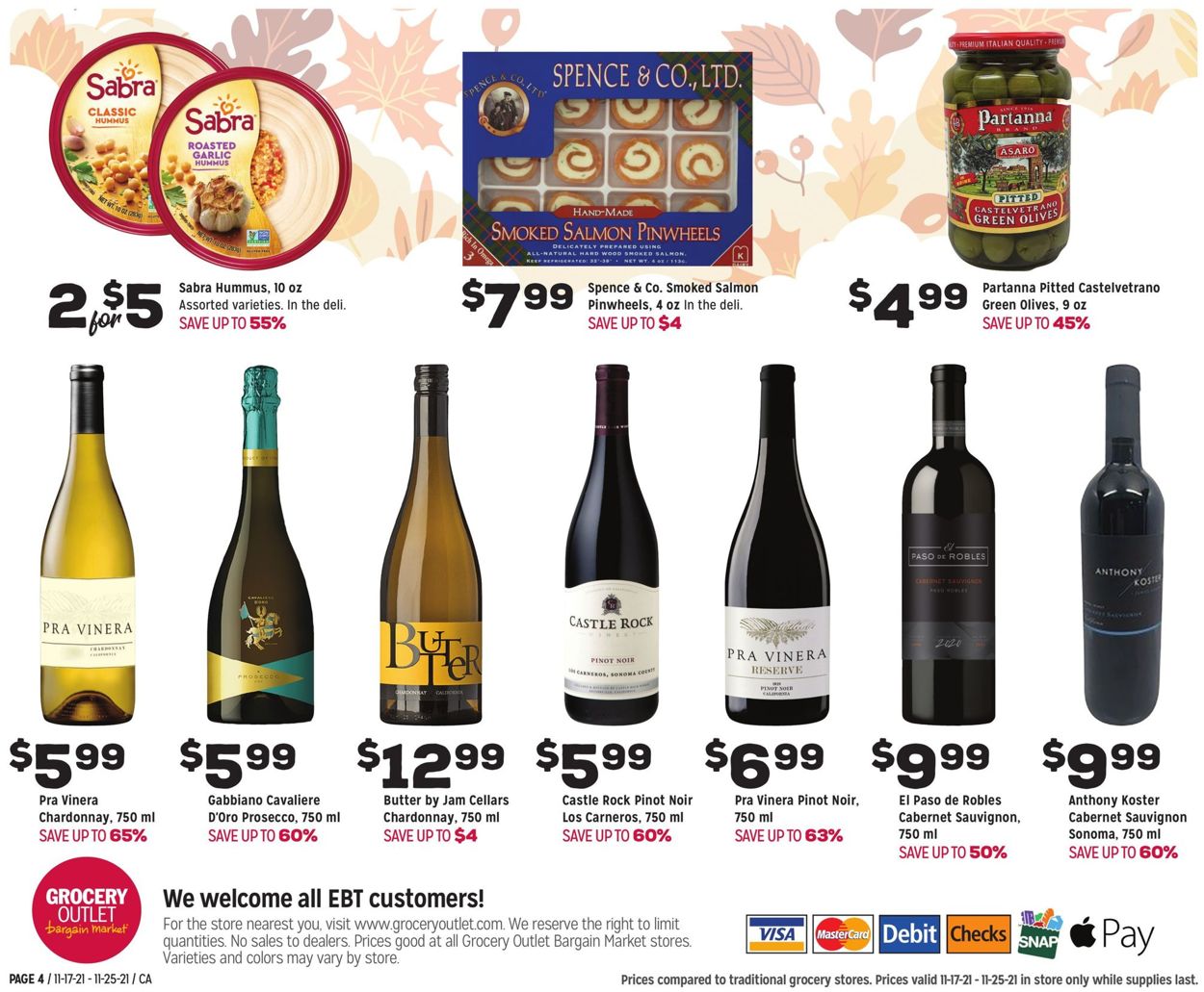 Grocery Outlet Ad from 11/17/2021